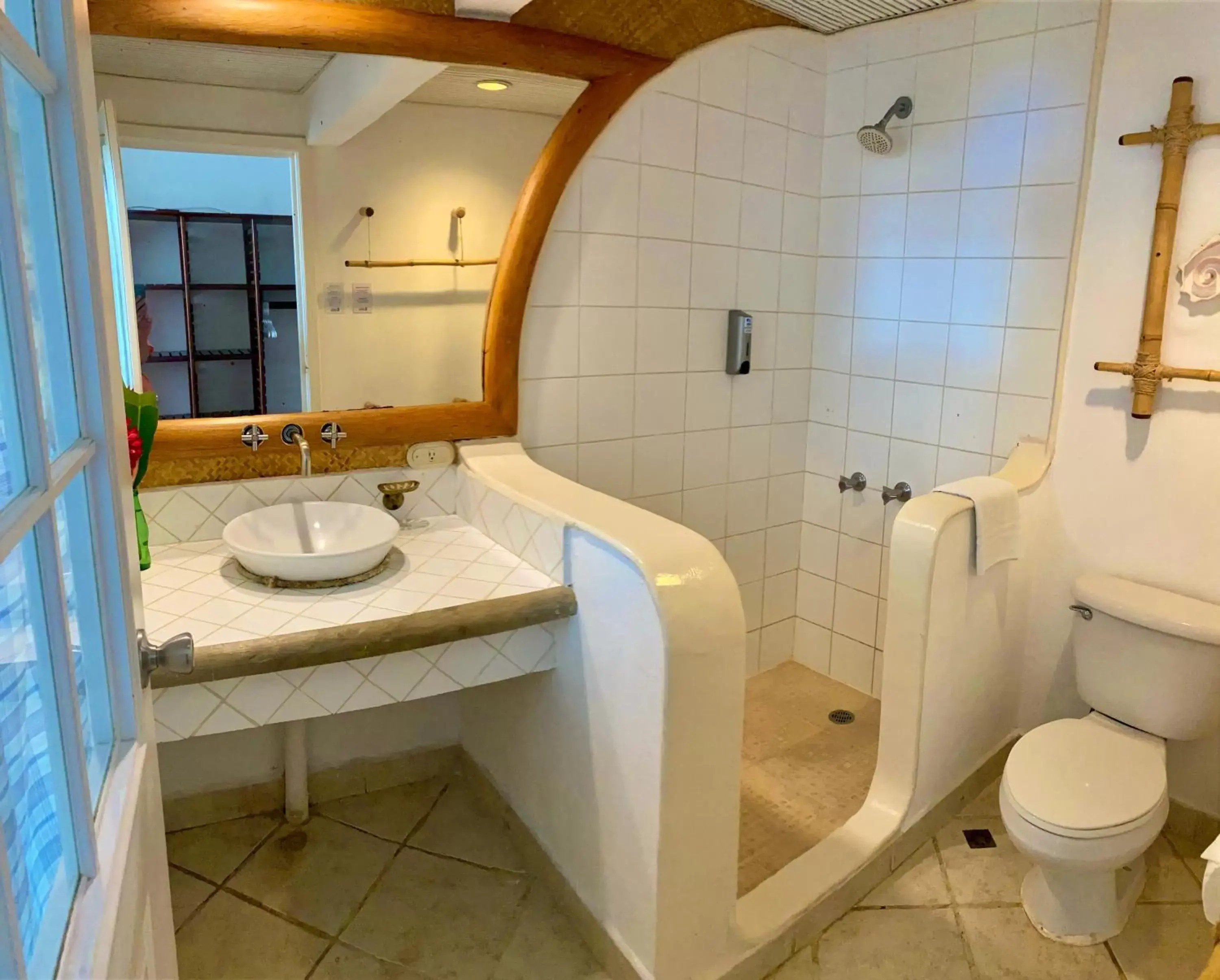 Bathroom in Villa Caribe