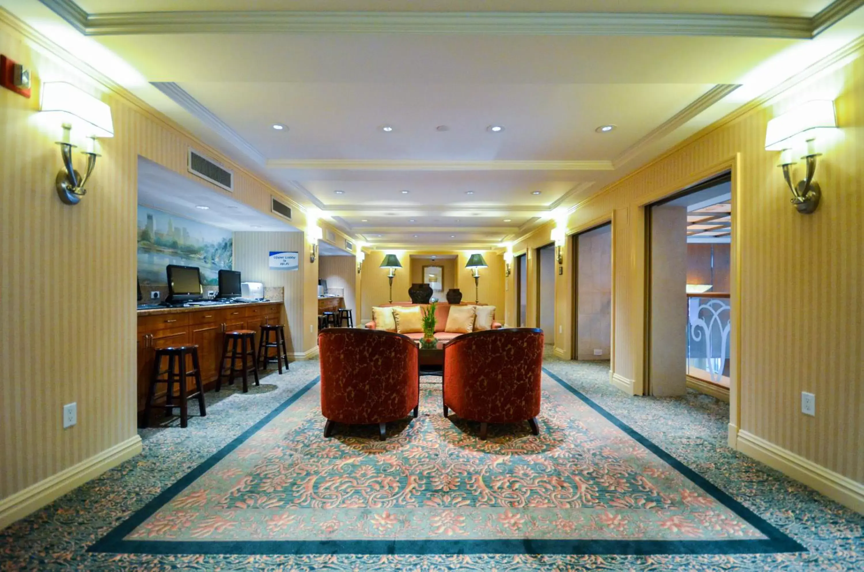 Business facilities, Lobby/Reception in San Carlos Hotel New York