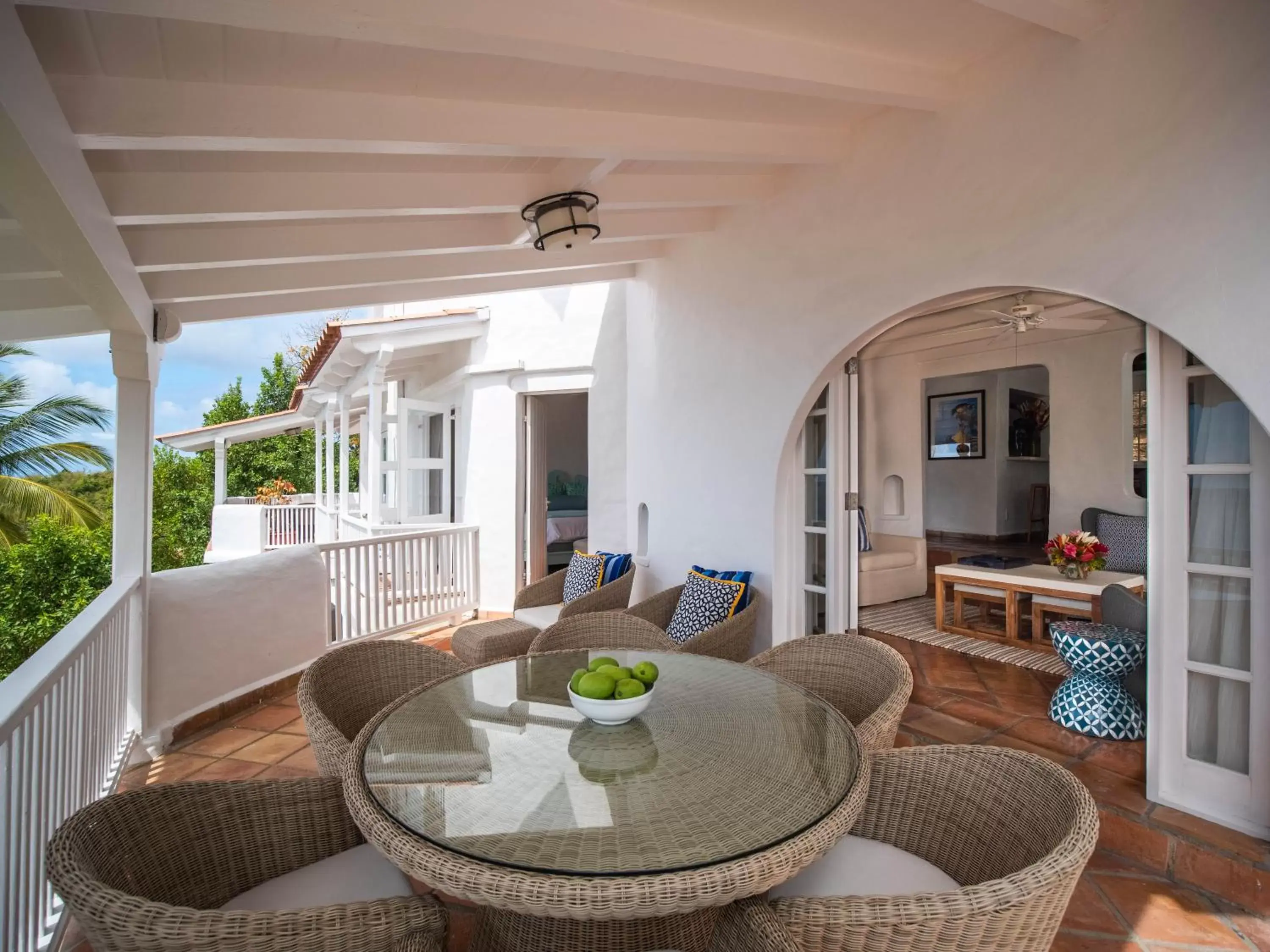 Balcony/Terrace in Windjammer Landing Villa Beach Resort