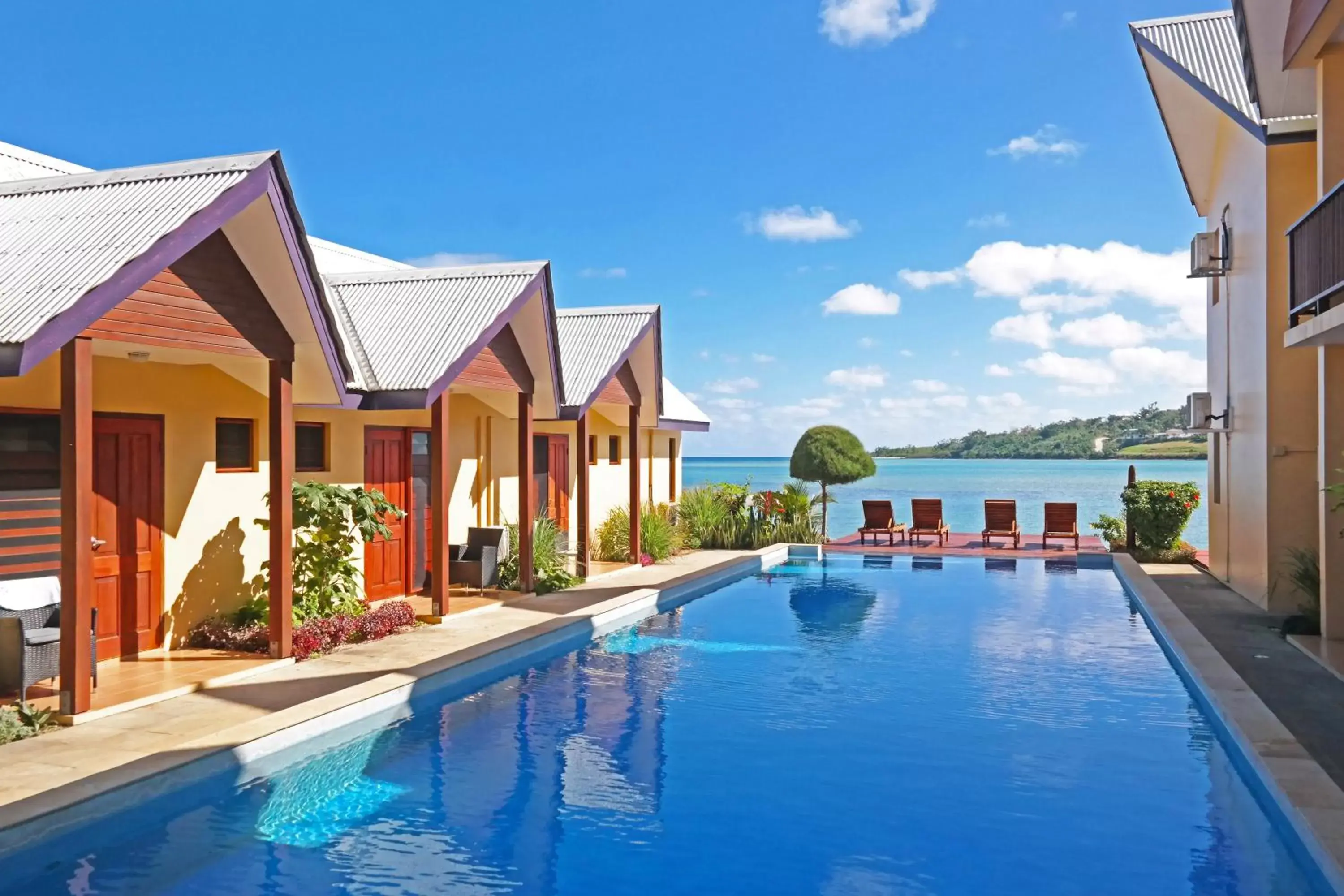 Swimming Pool in Moorings Hotel