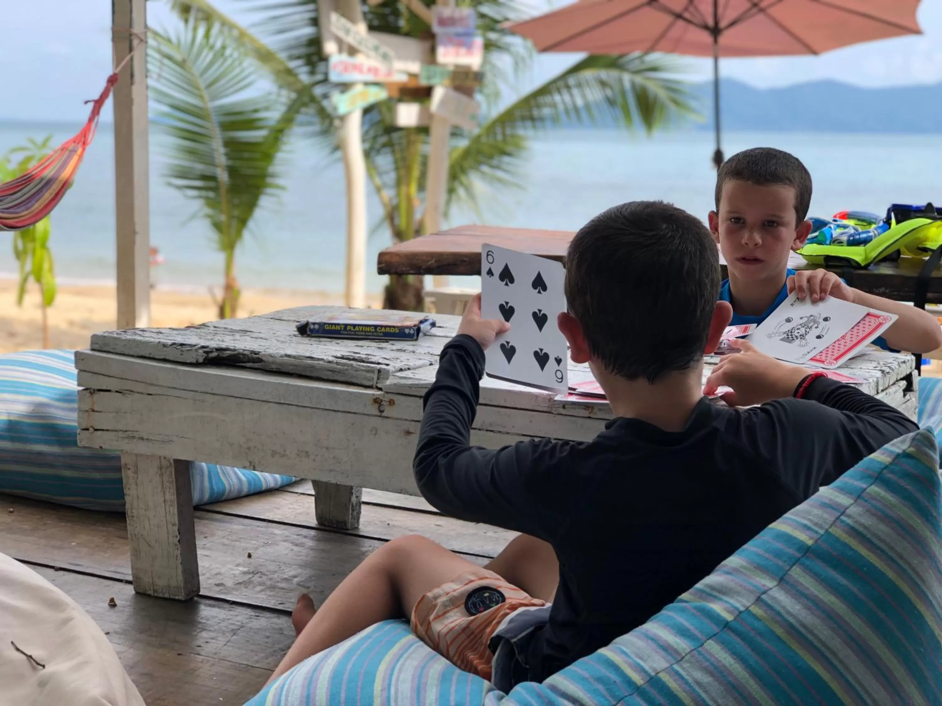 People in Indie Beach Bungalows