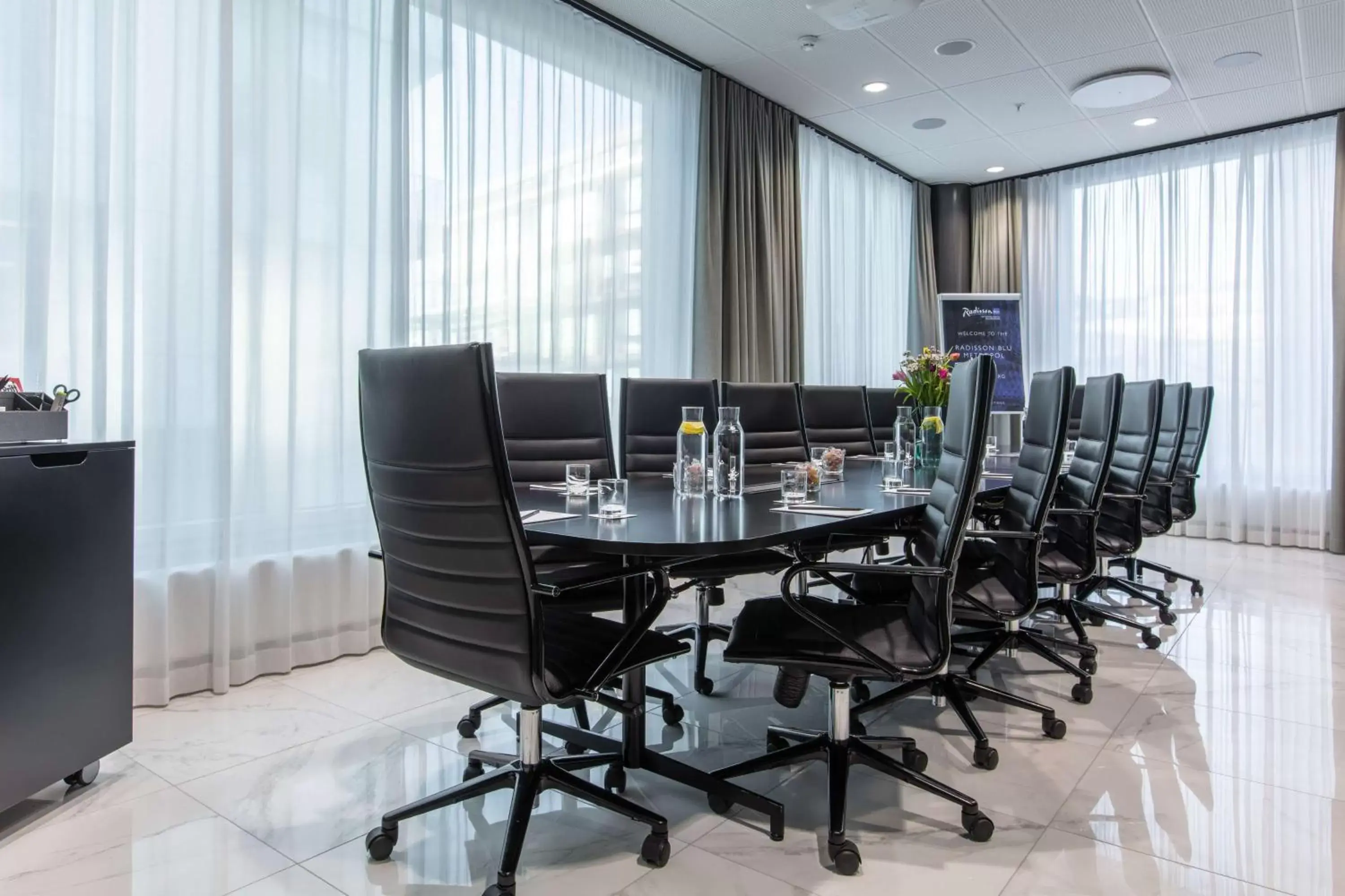 Meeting/conference room in Radisson Blu Metropol Helsingborg