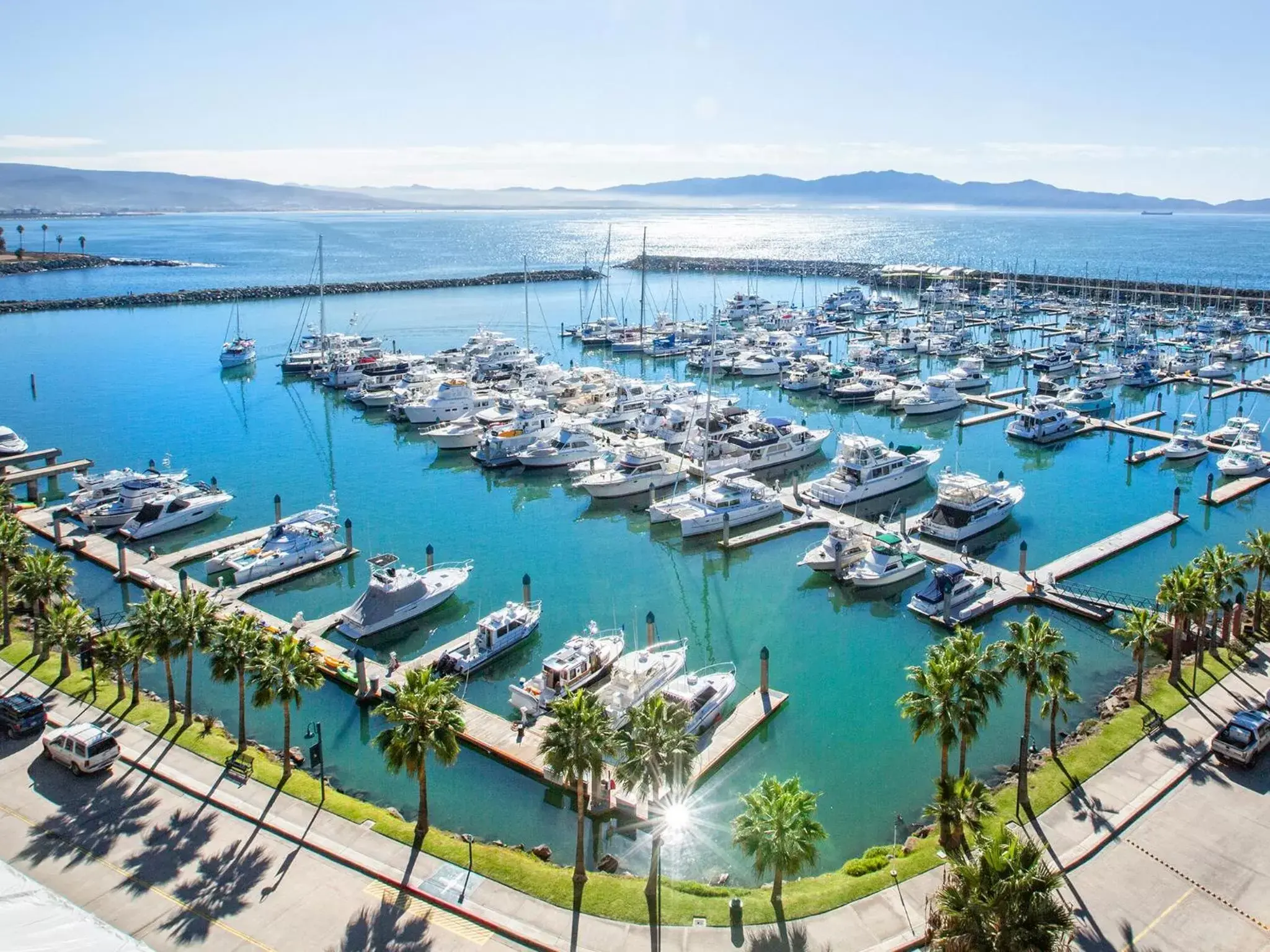 Natural landscape, Bird's-eye View in Hotel Coral & Marina