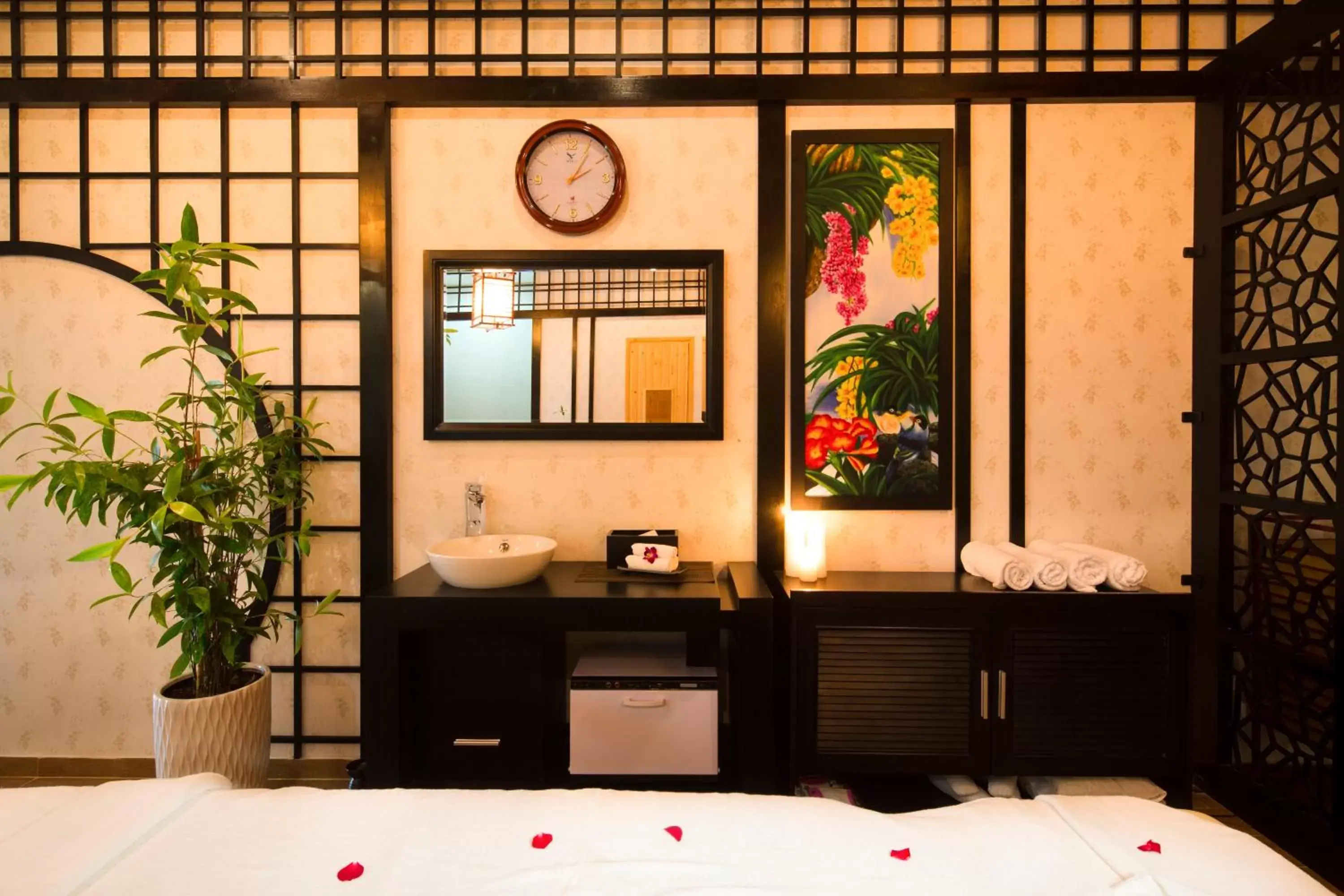 Spa and wellness centre/facilities, Bed in Galina Hotel & Spa Spa and wellness centre/facilities, Bed in Galina Hotel & Spa