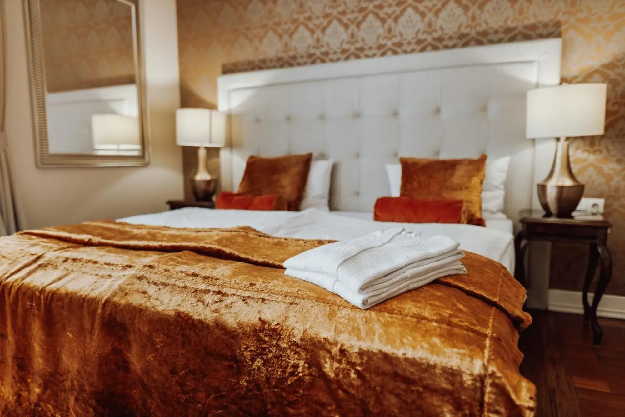 Bed in Rezydencja Luxury Hotel Bytom Piekary Śląskie