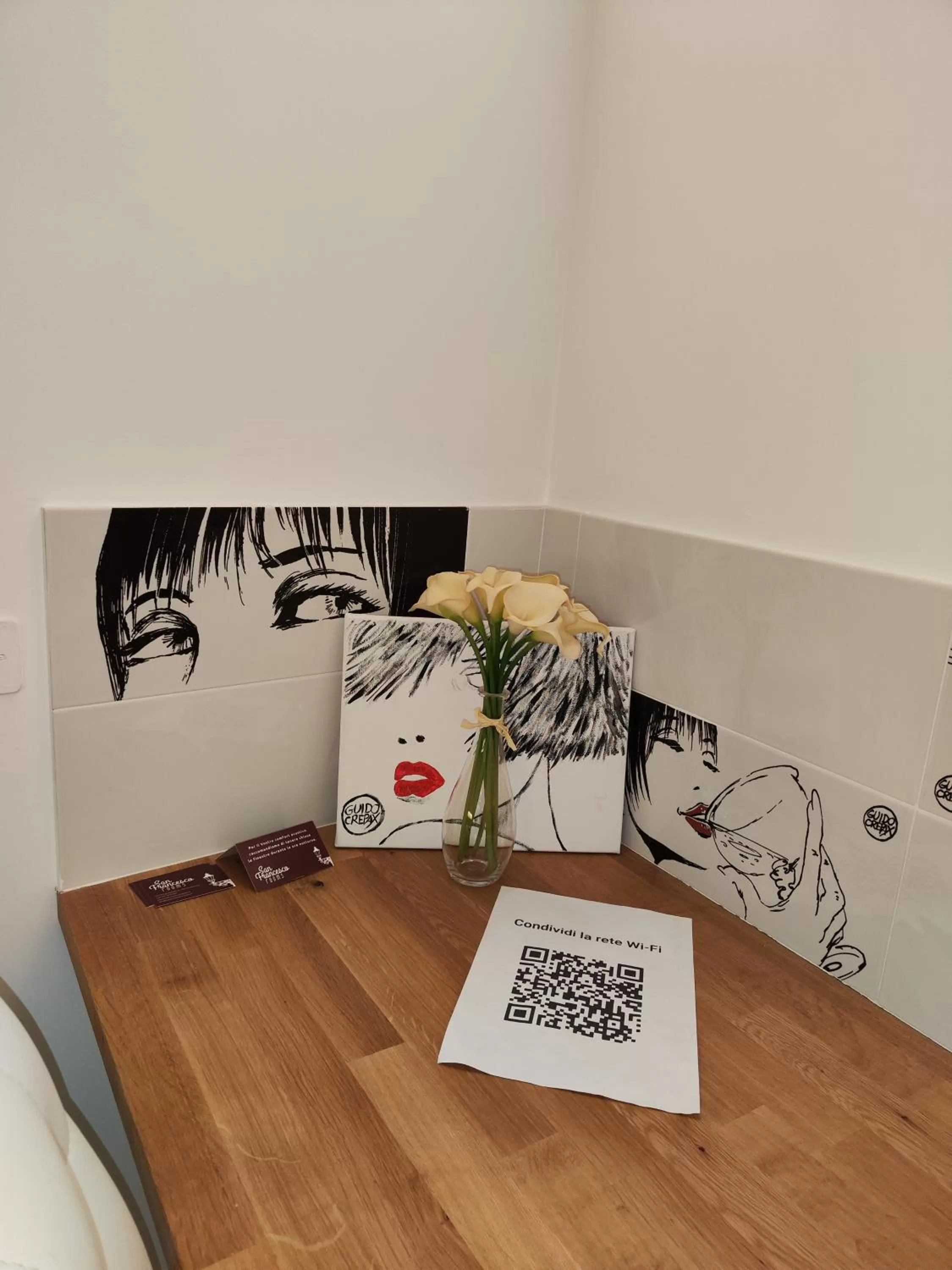 Decorative detail in San Francesco Rooms and Apartment with Terrace in Palermo Locazione Turistica