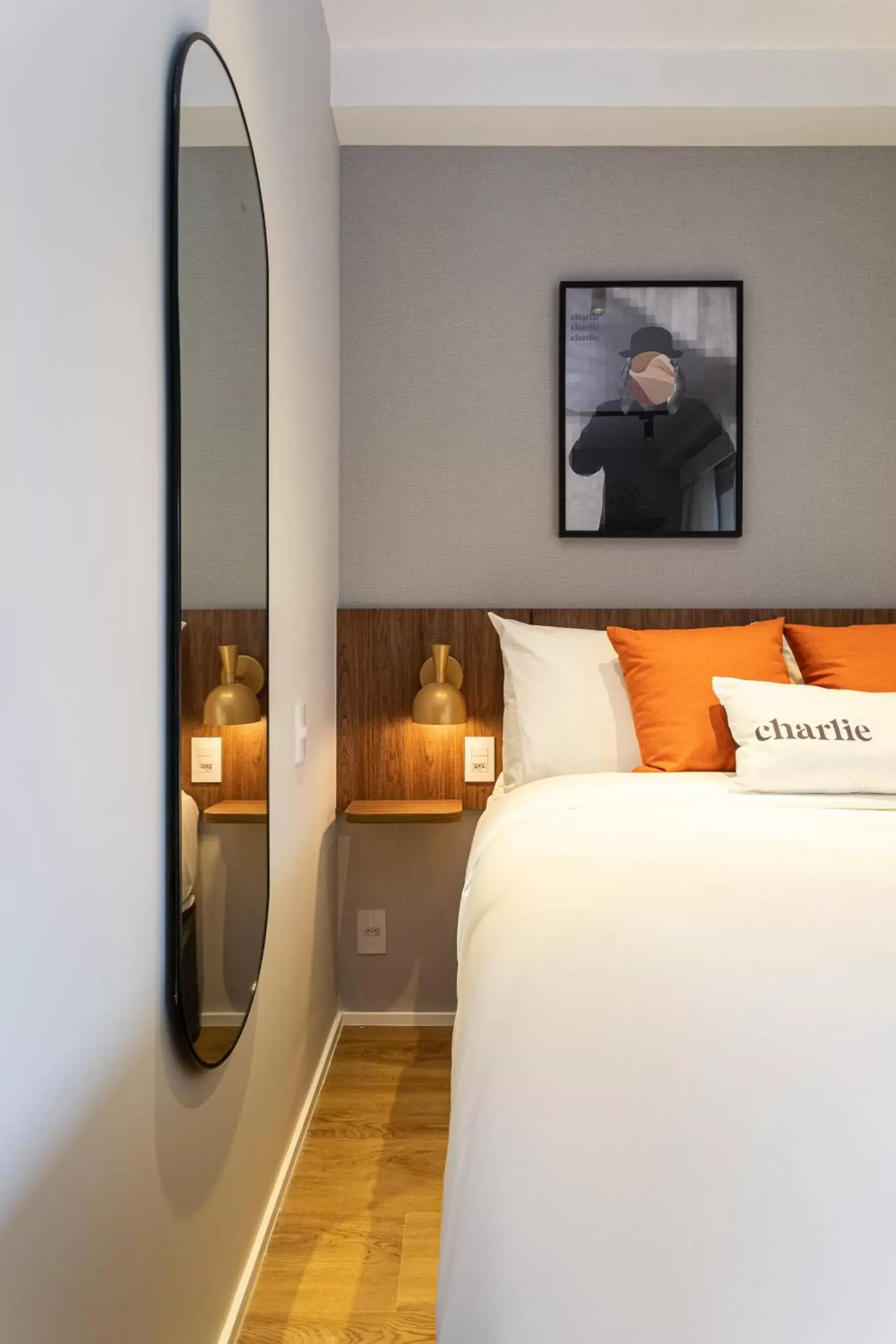 Bed in Charlie Hotel Atmosfera Paulista Bed in Charlie Hotel Atmosfera Paulista