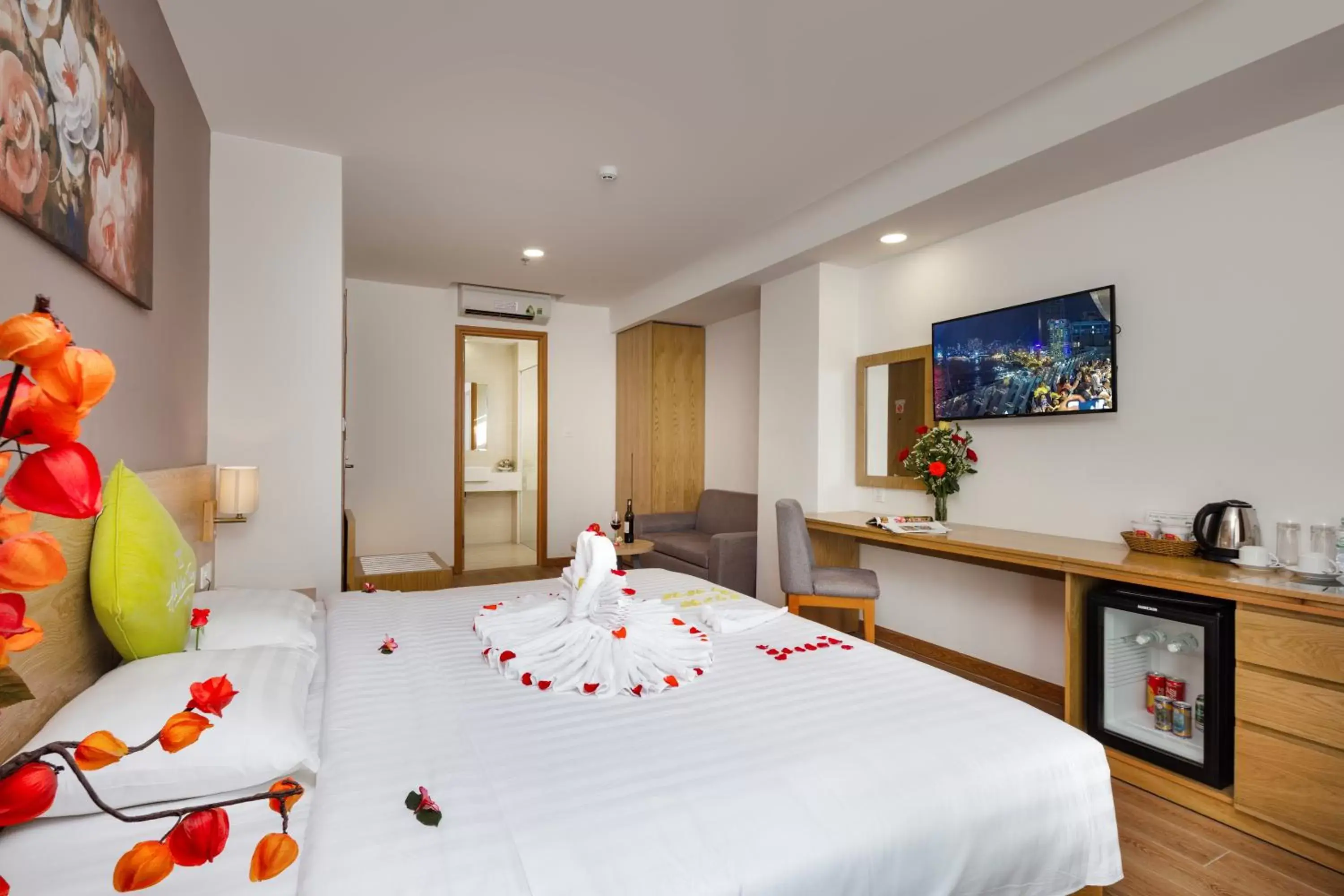Bedroom in Ale Nha Trang Hotel