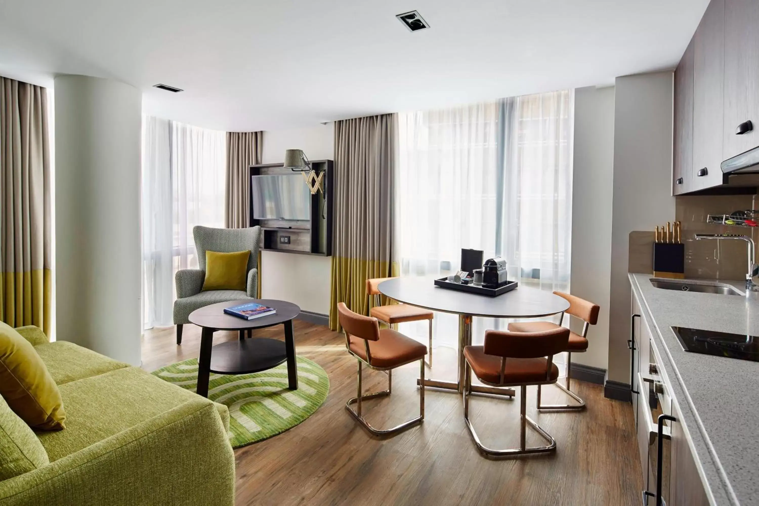 Living room, Seating Area in Residence Inn by Marriott London Kensington