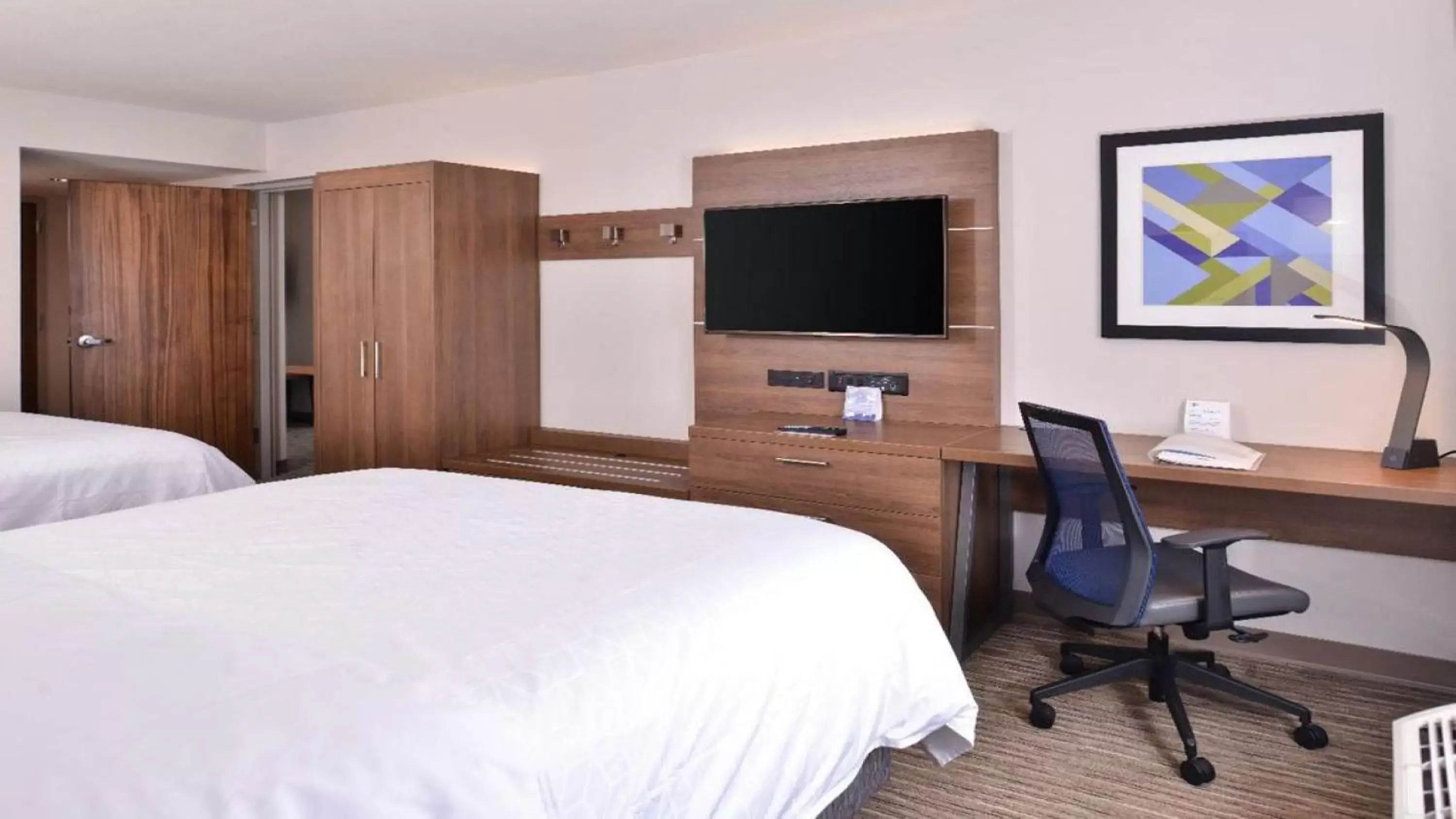 TV and multimedia, TV/Entertainment Center in Holiday Inn Express Hotel & Suites Mount Pleasant, an IHG Hotel