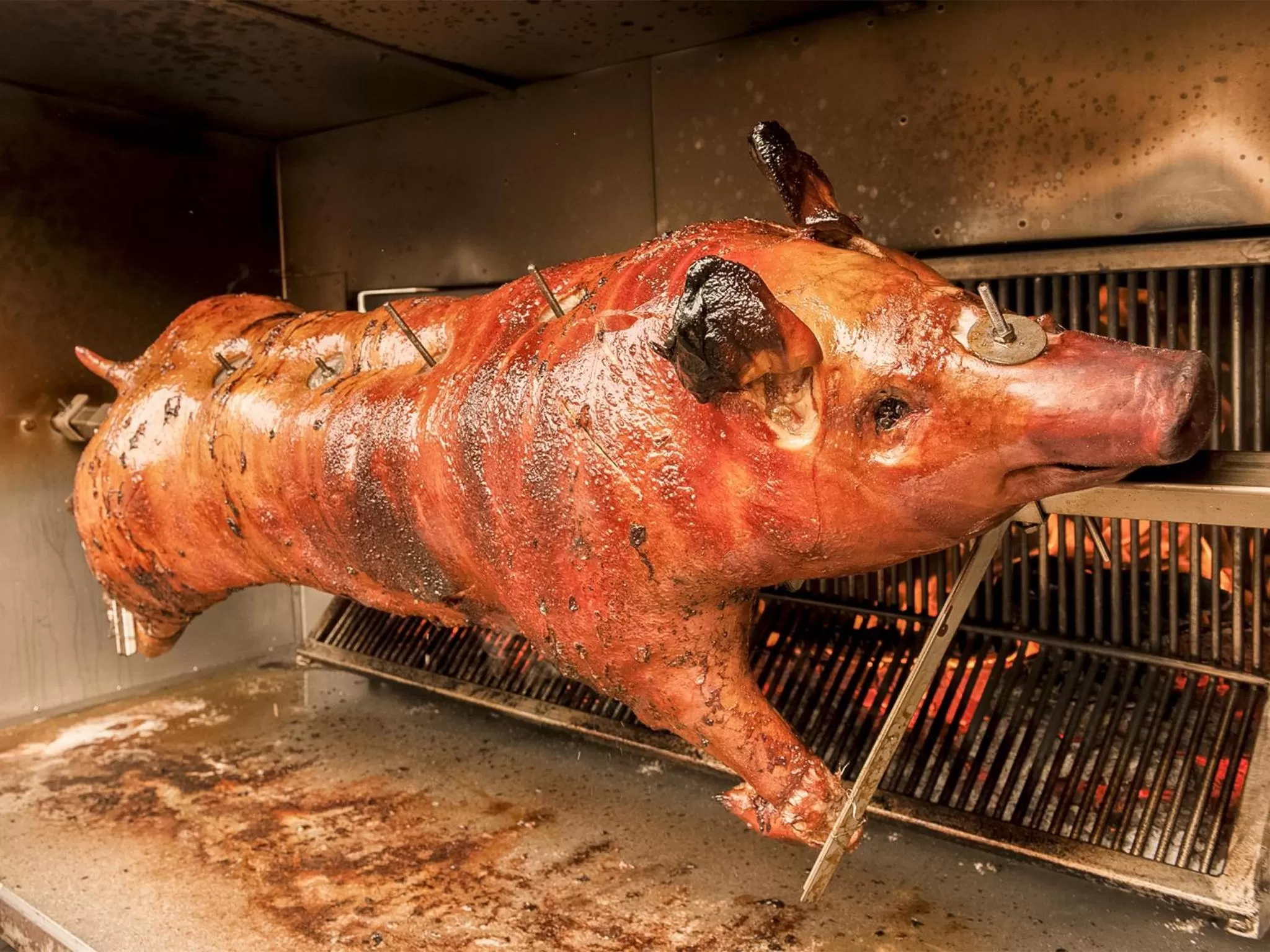 BBQ facilities in Forstnerwirt hotel | stubn | biergarten
