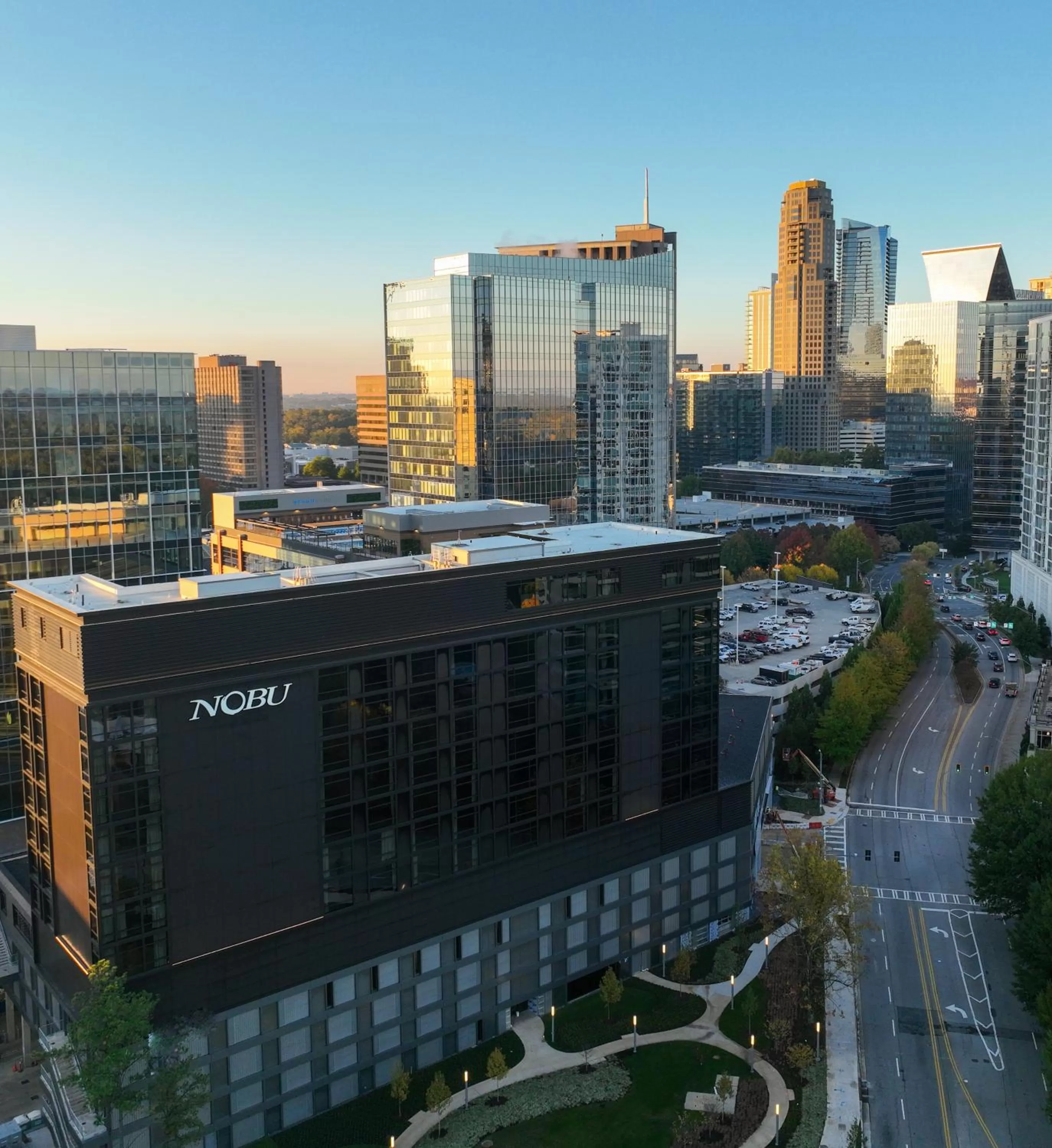 Property building in Nobu Hotel Atlanta