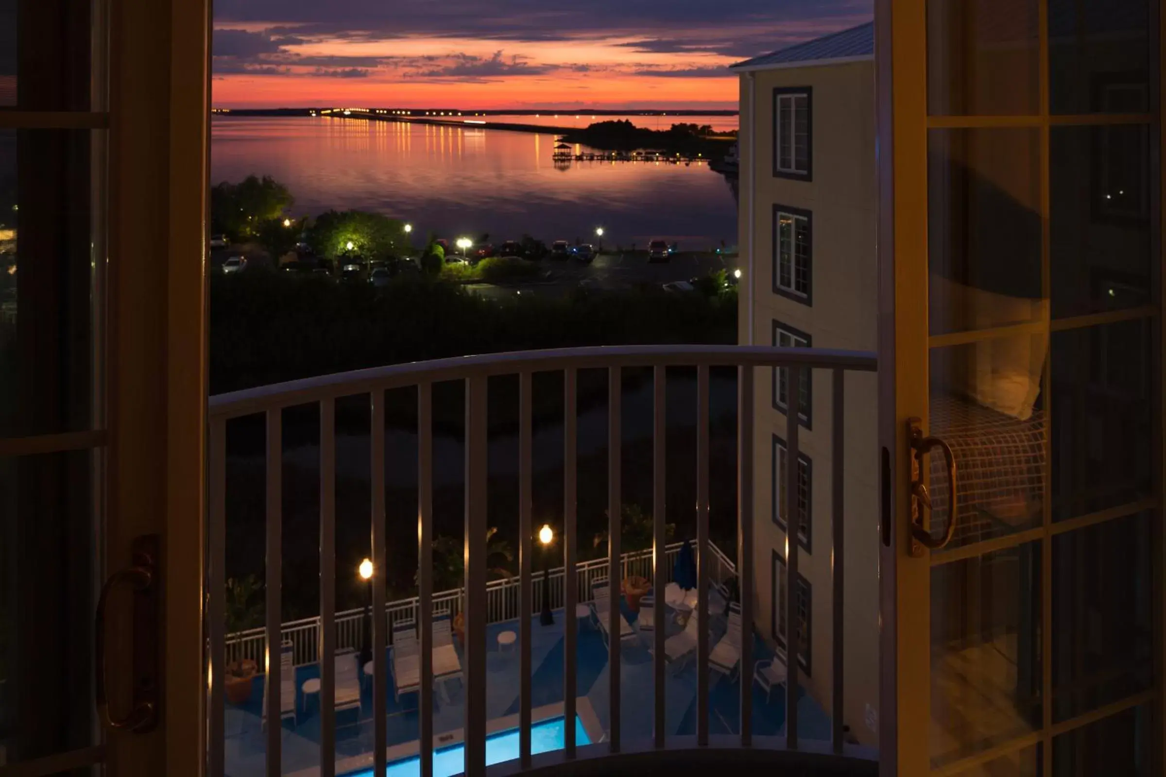Balcony/Terrace in Coconut Malorie Resort Ocean City a Ramada by Wyndham