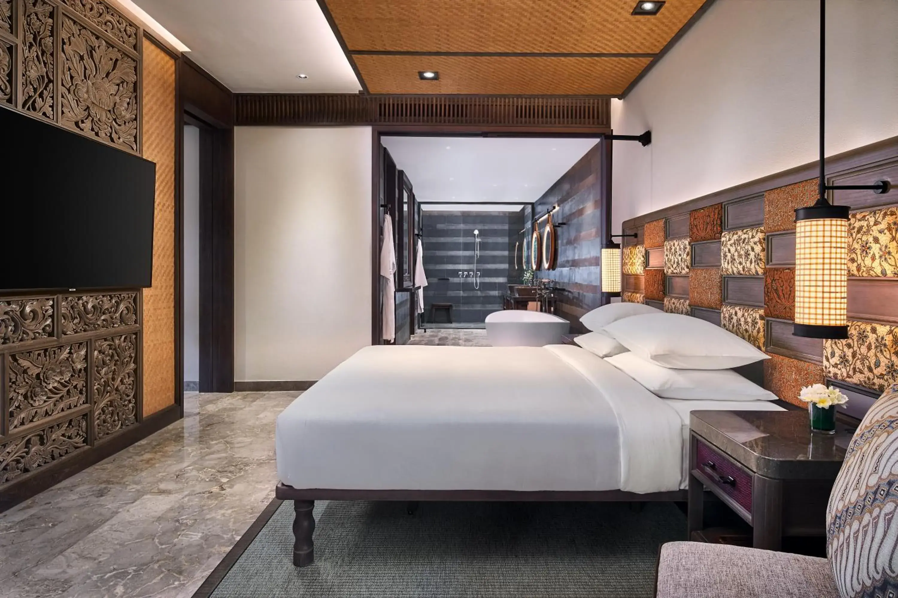 Bed in Andaz Bali - a Concept by Hyatt
