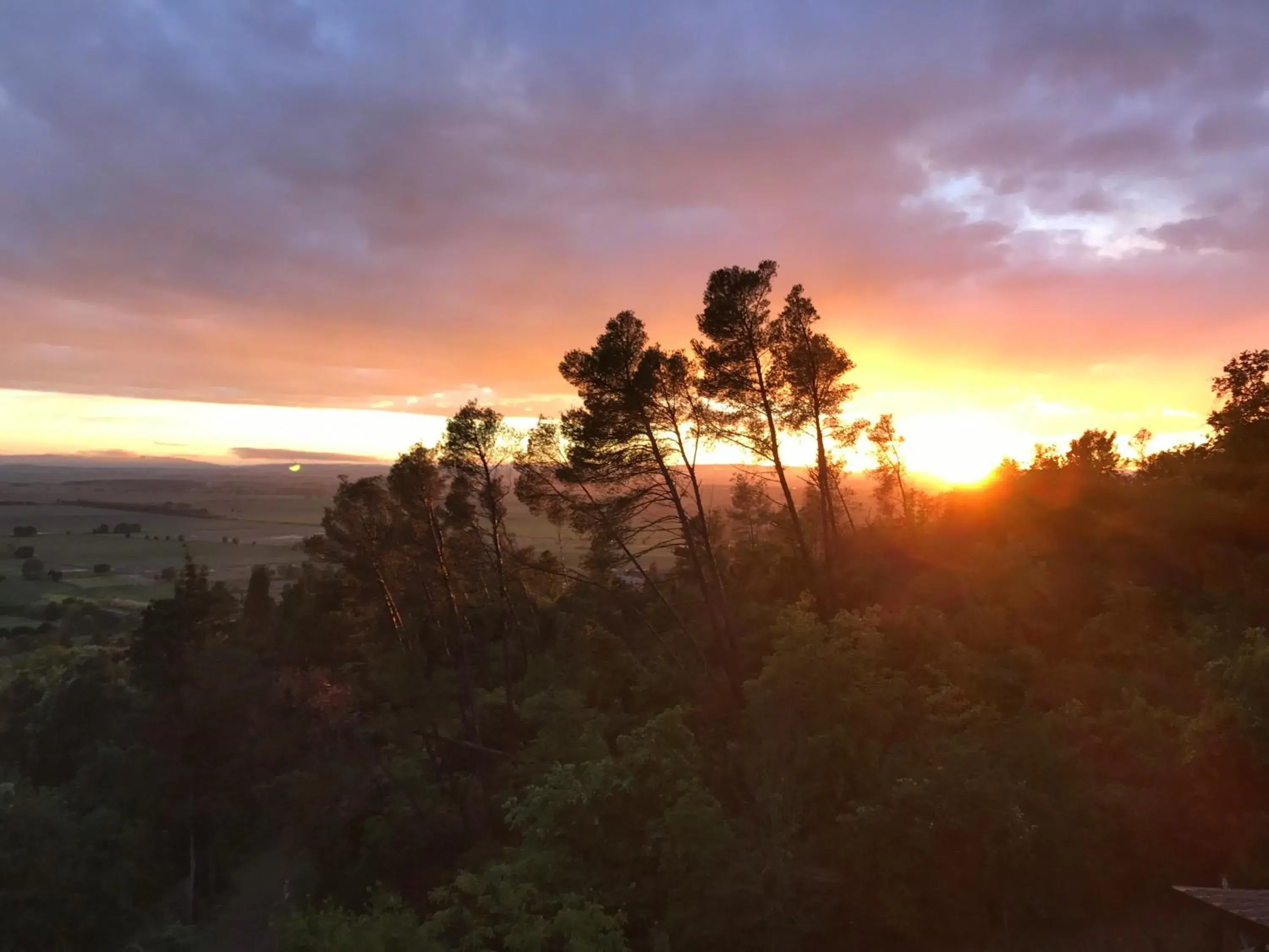 On site, Sunrise/Sunset in Villa Schiatti