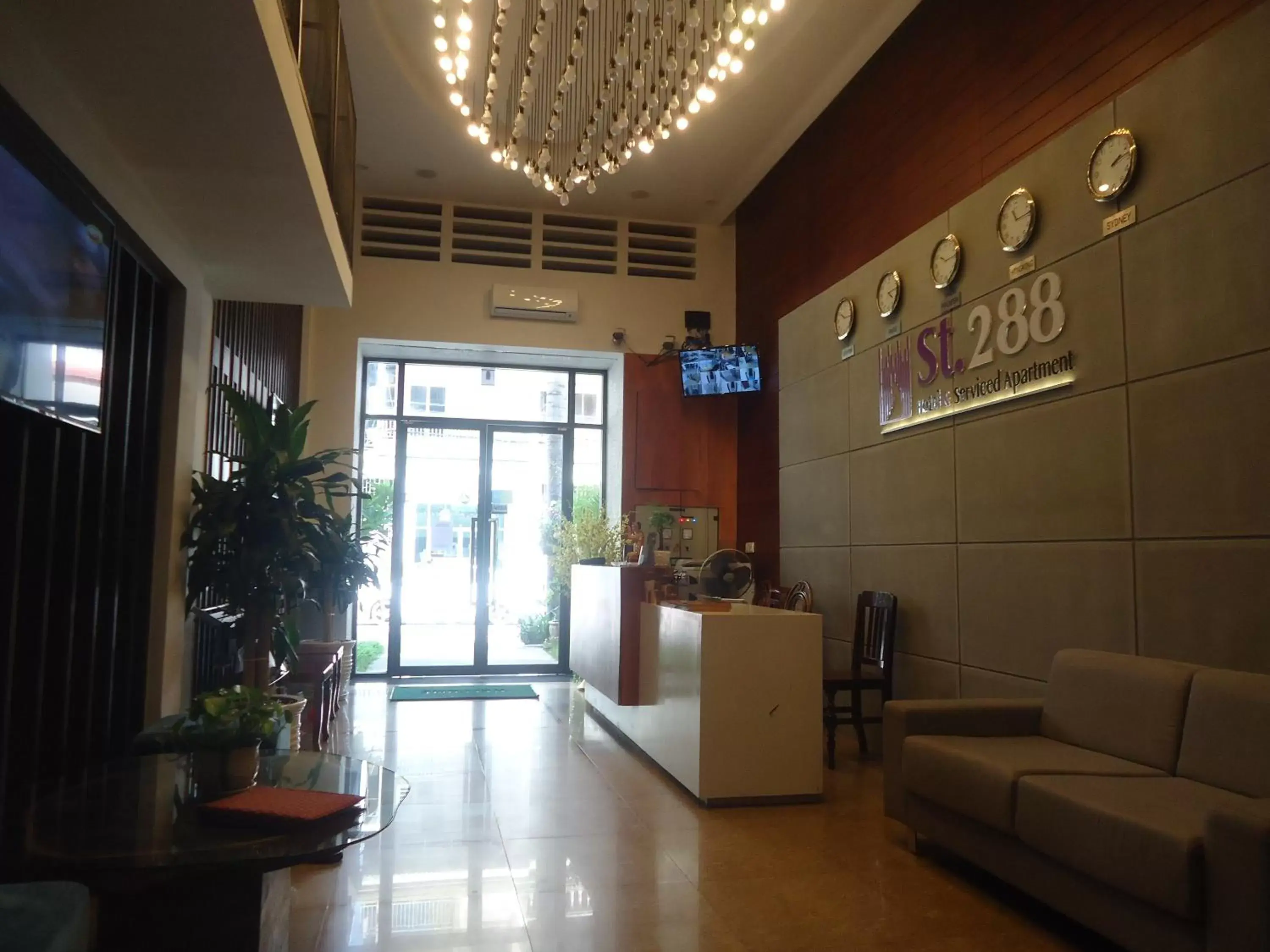 Decorative detail, Lobby/Reception in White Residence Hotel & Apartment