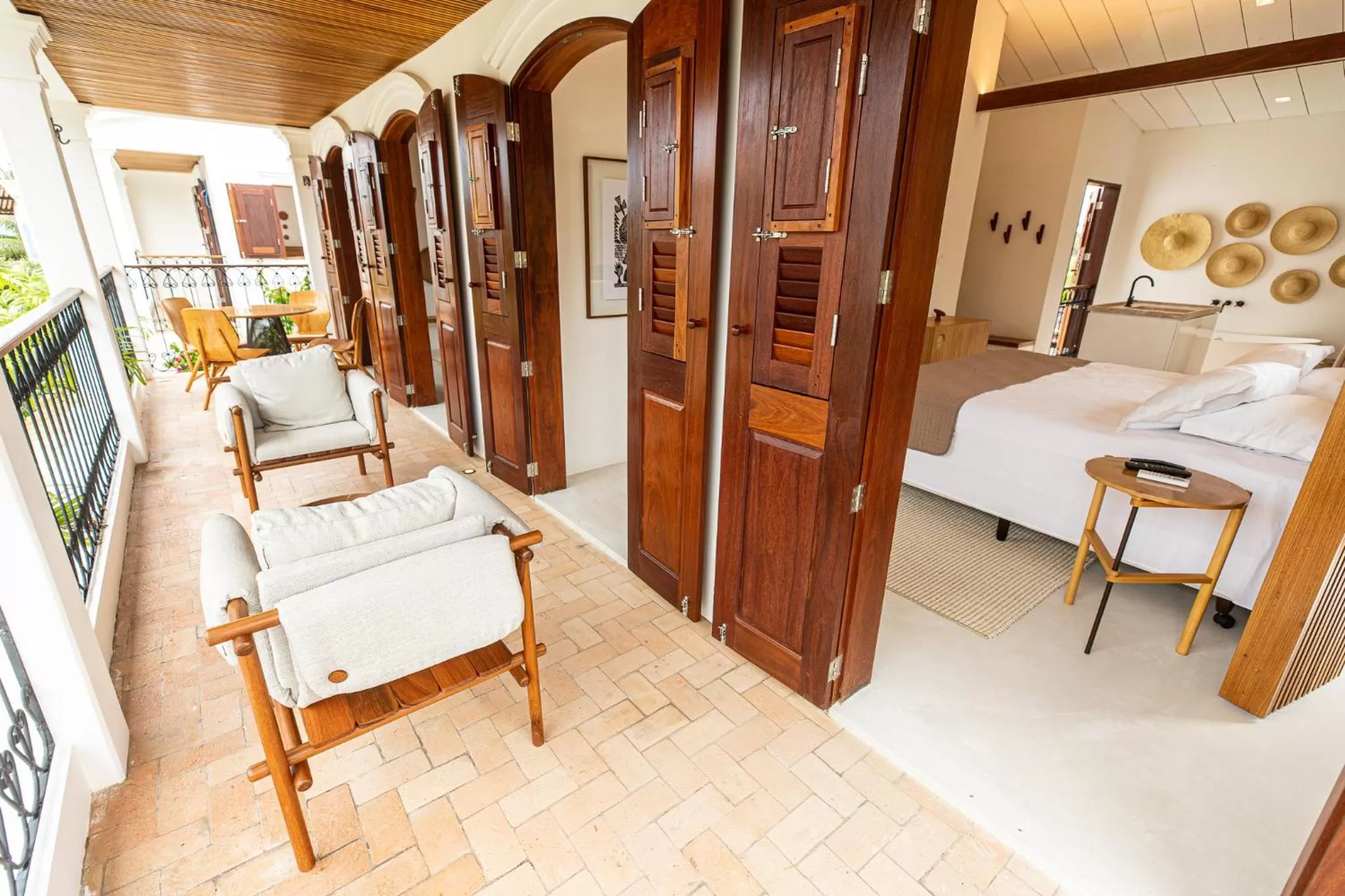 Balcony/Terrace, Bed in Villa Canziani & Donato