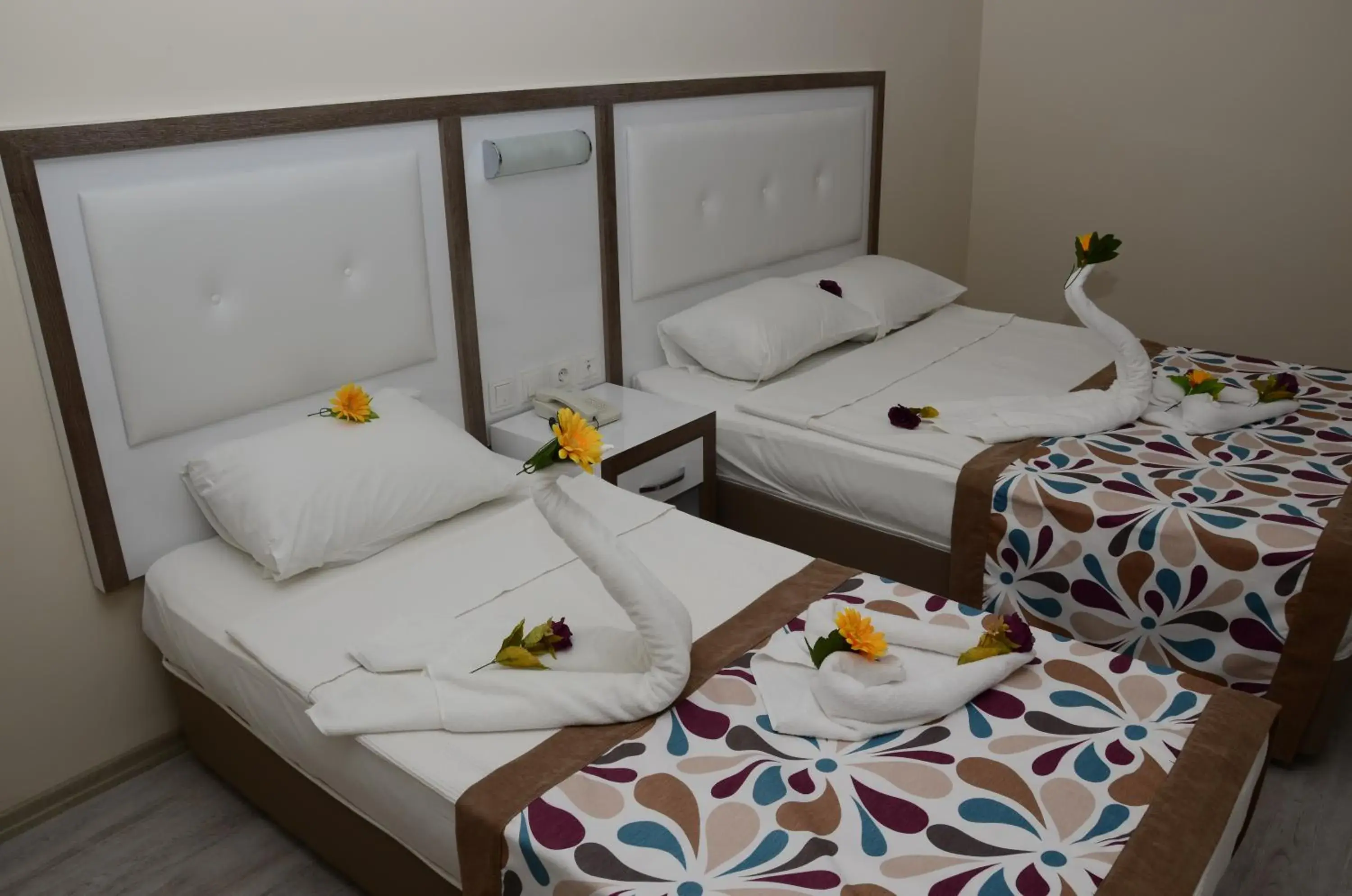 Bed in Acar Hotel