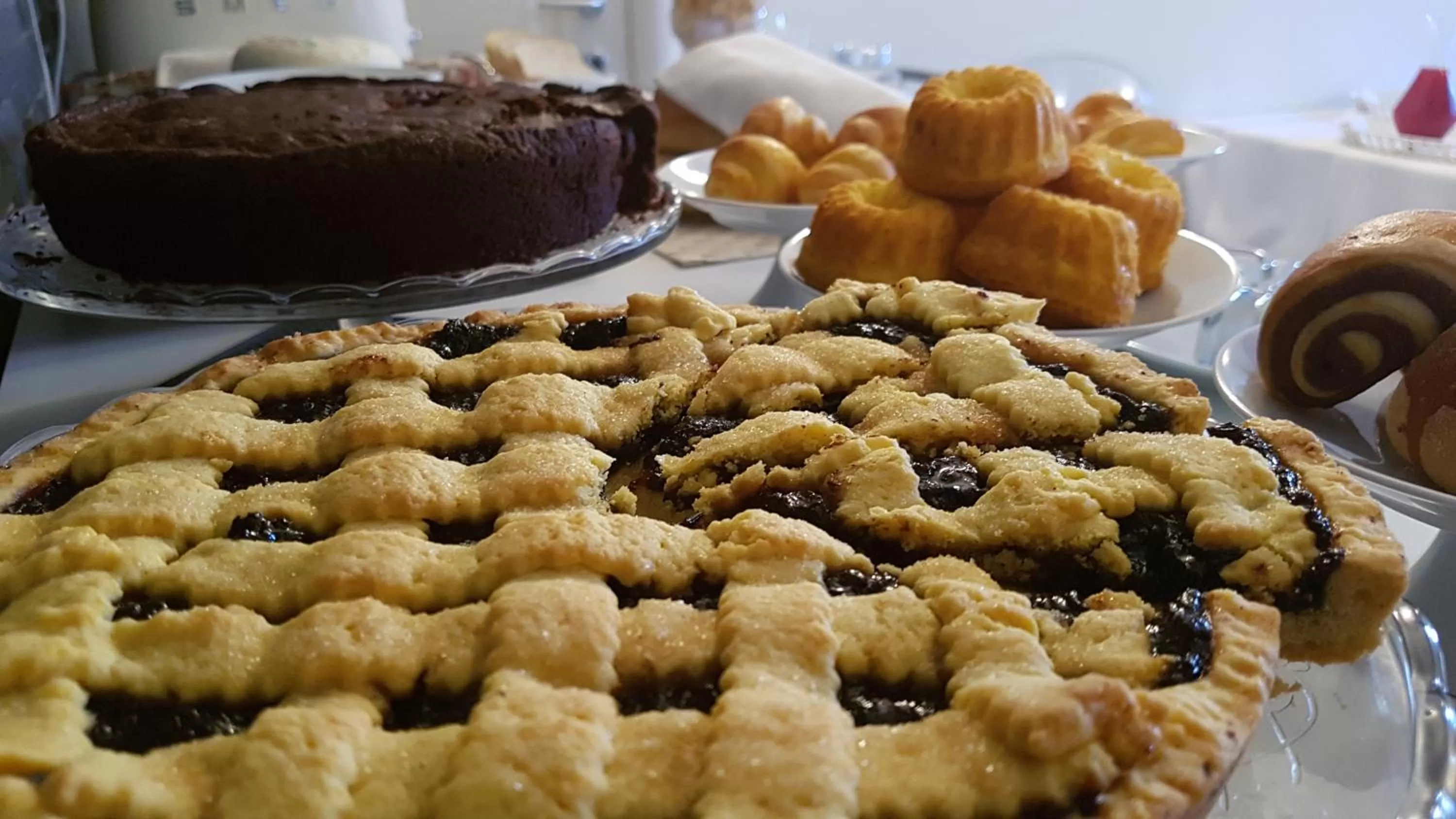 Continental breakfast in La Corte Dei Sogni B&B