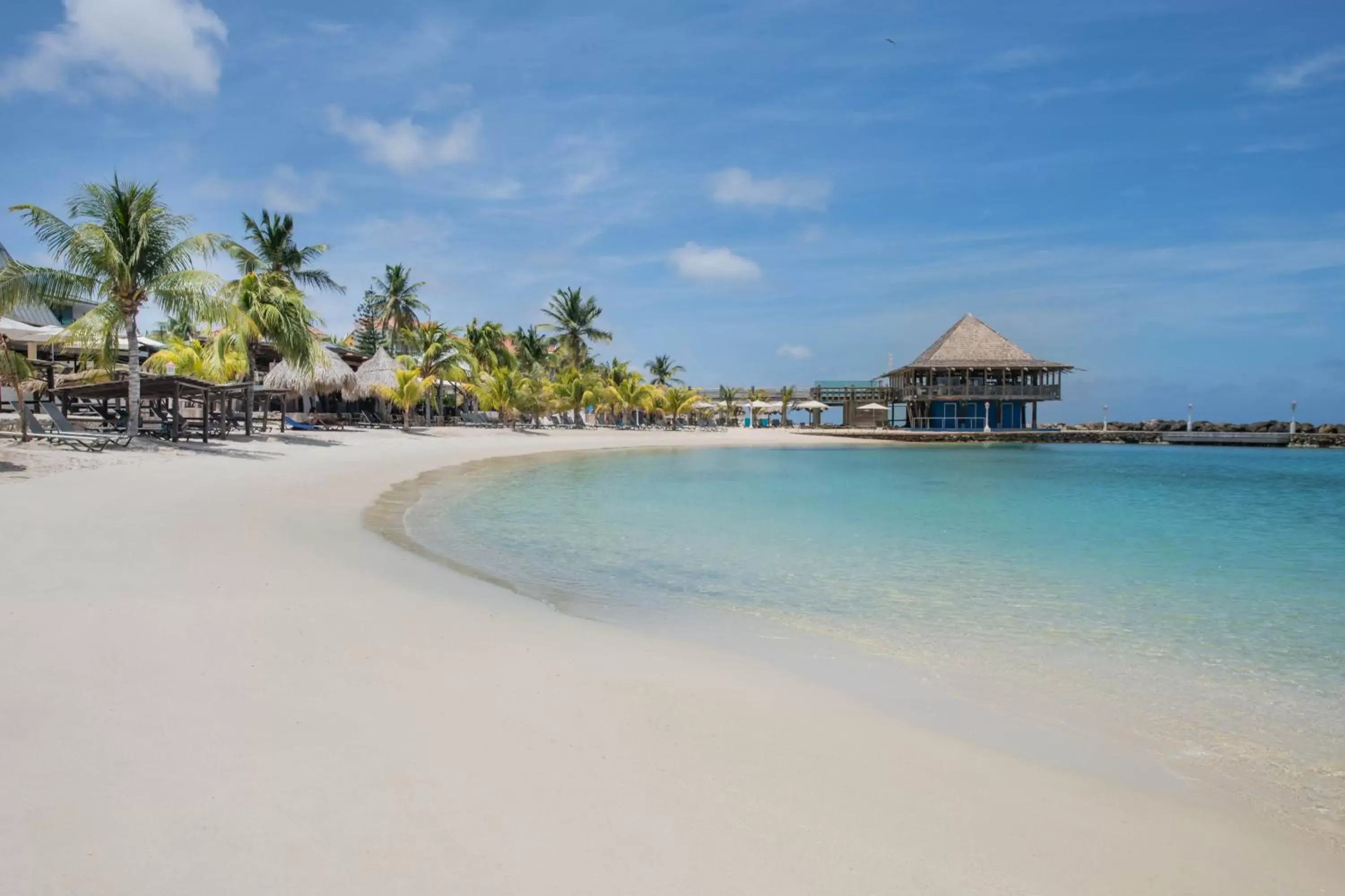 Restaurant/places to eat, Beach in Curacao Avila Beach Hotel