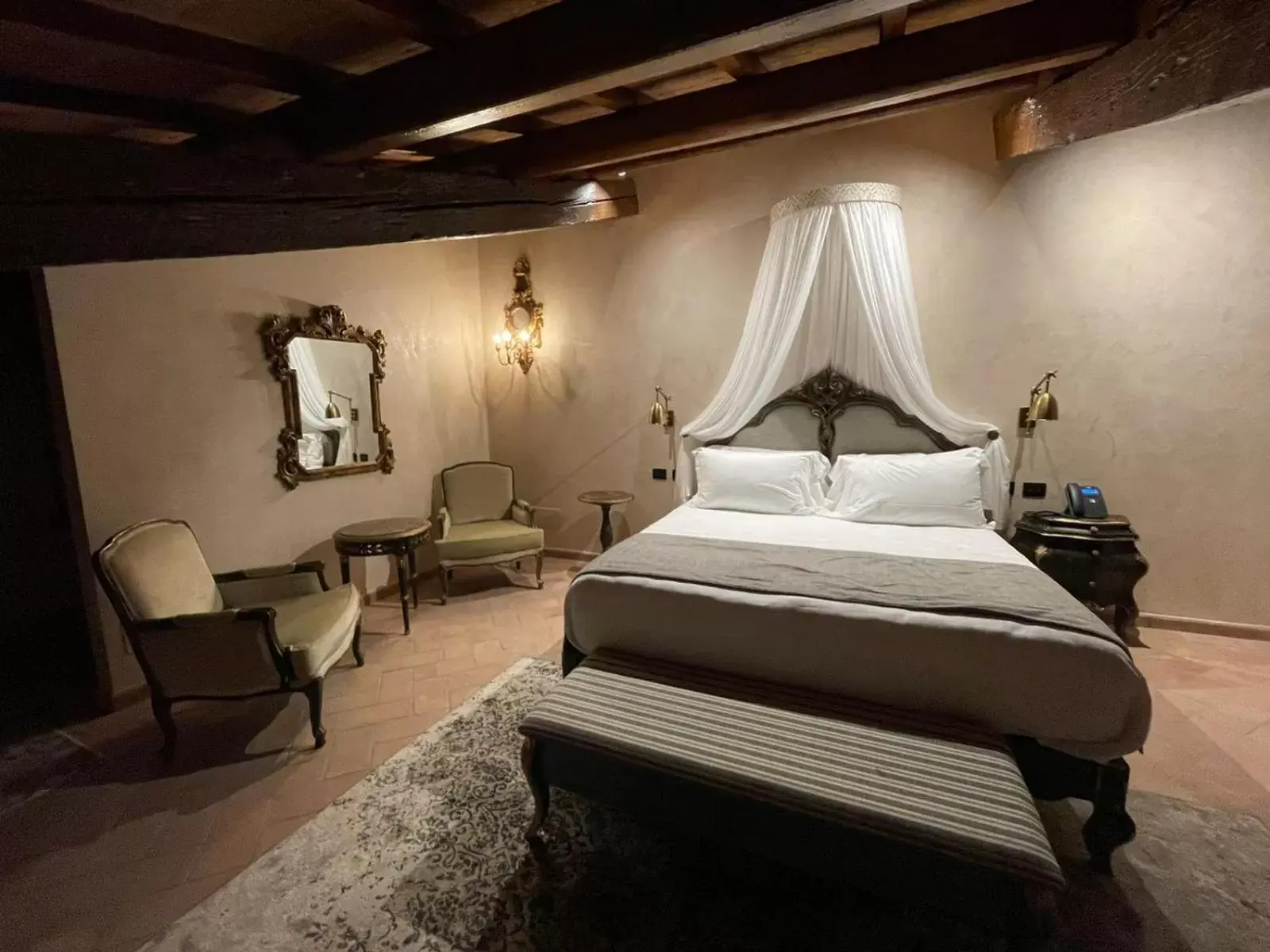 Bed in Villa Petriolo