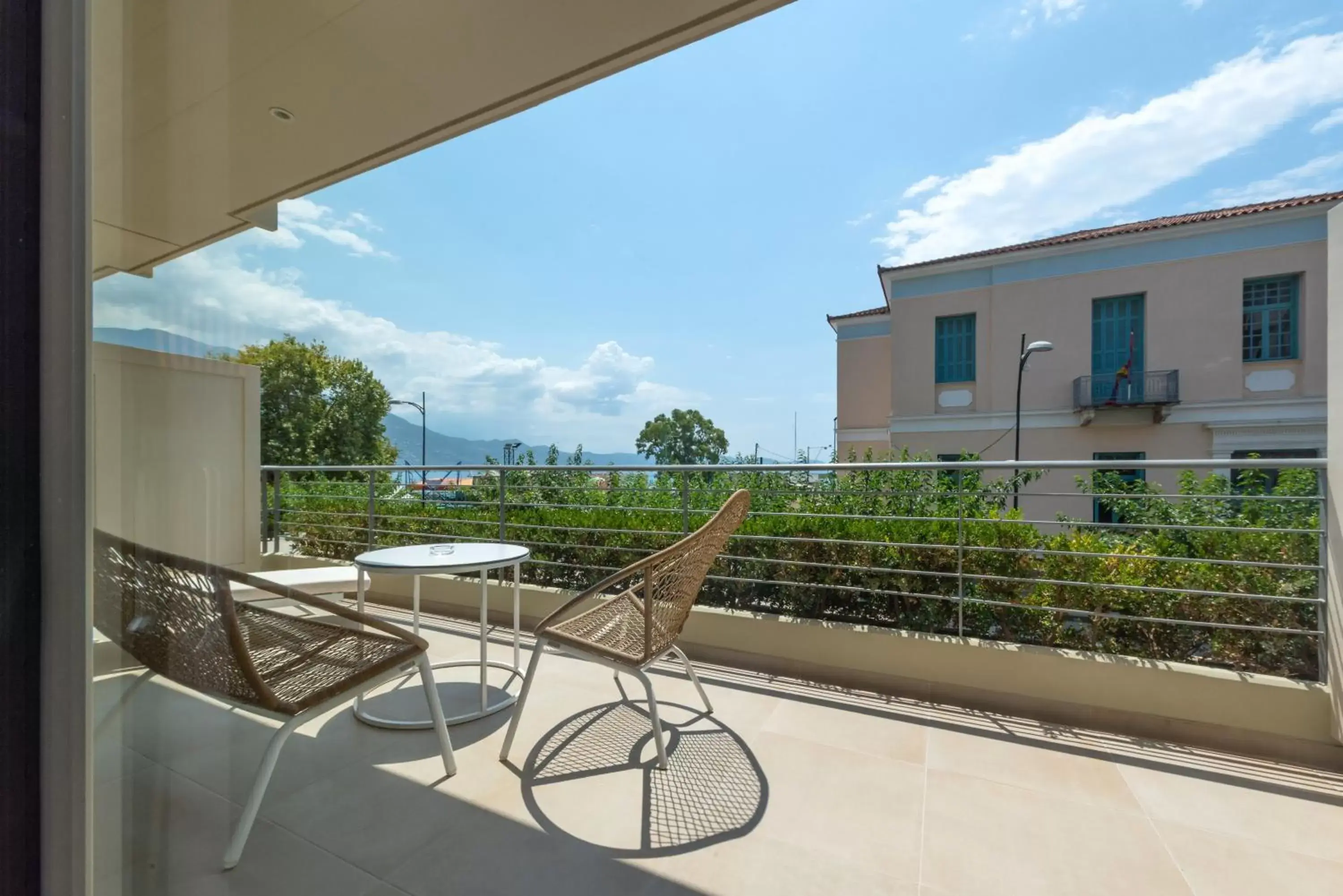 Balcony/Terrace in Pharae Palace