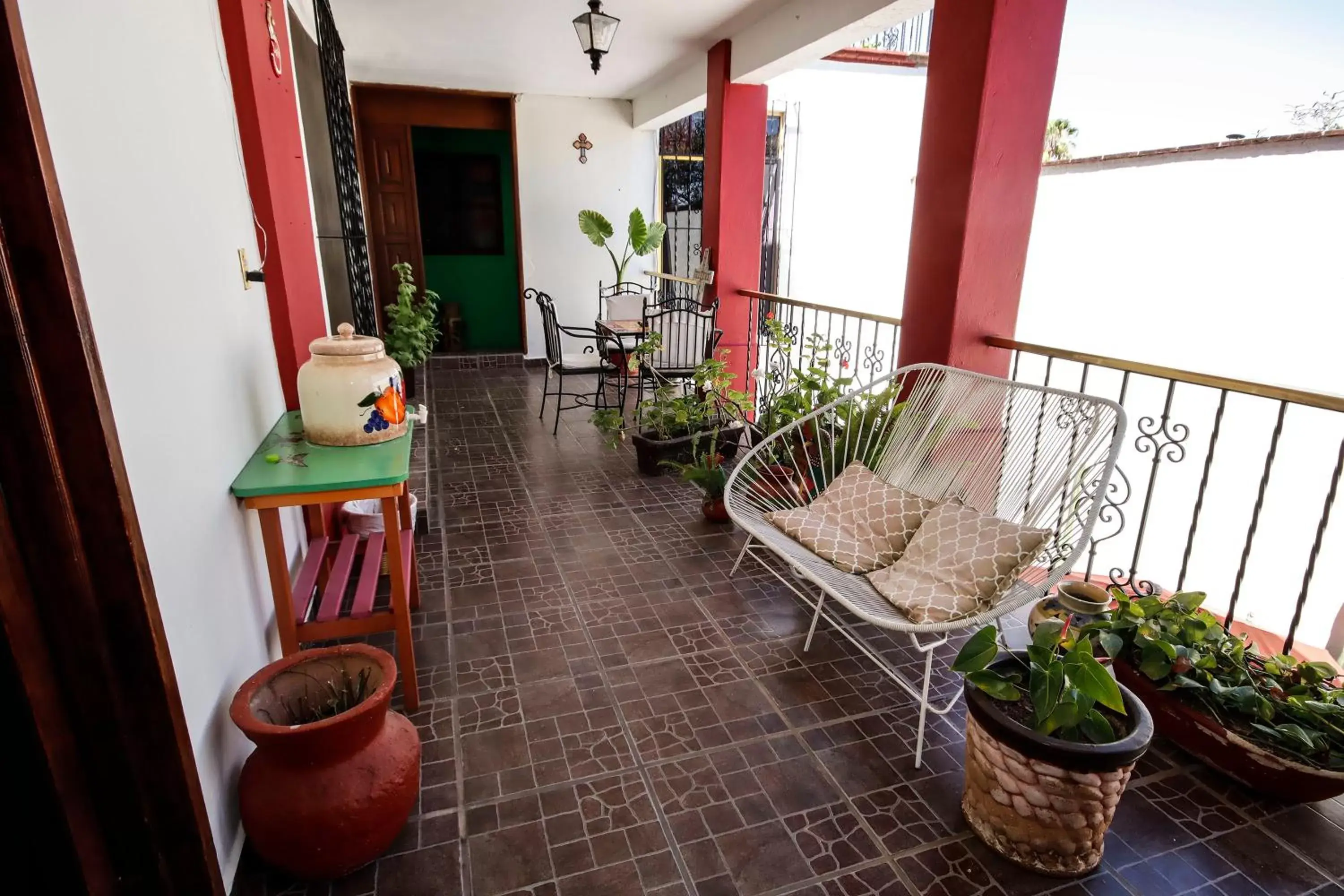 Patio in Posada Don Mario