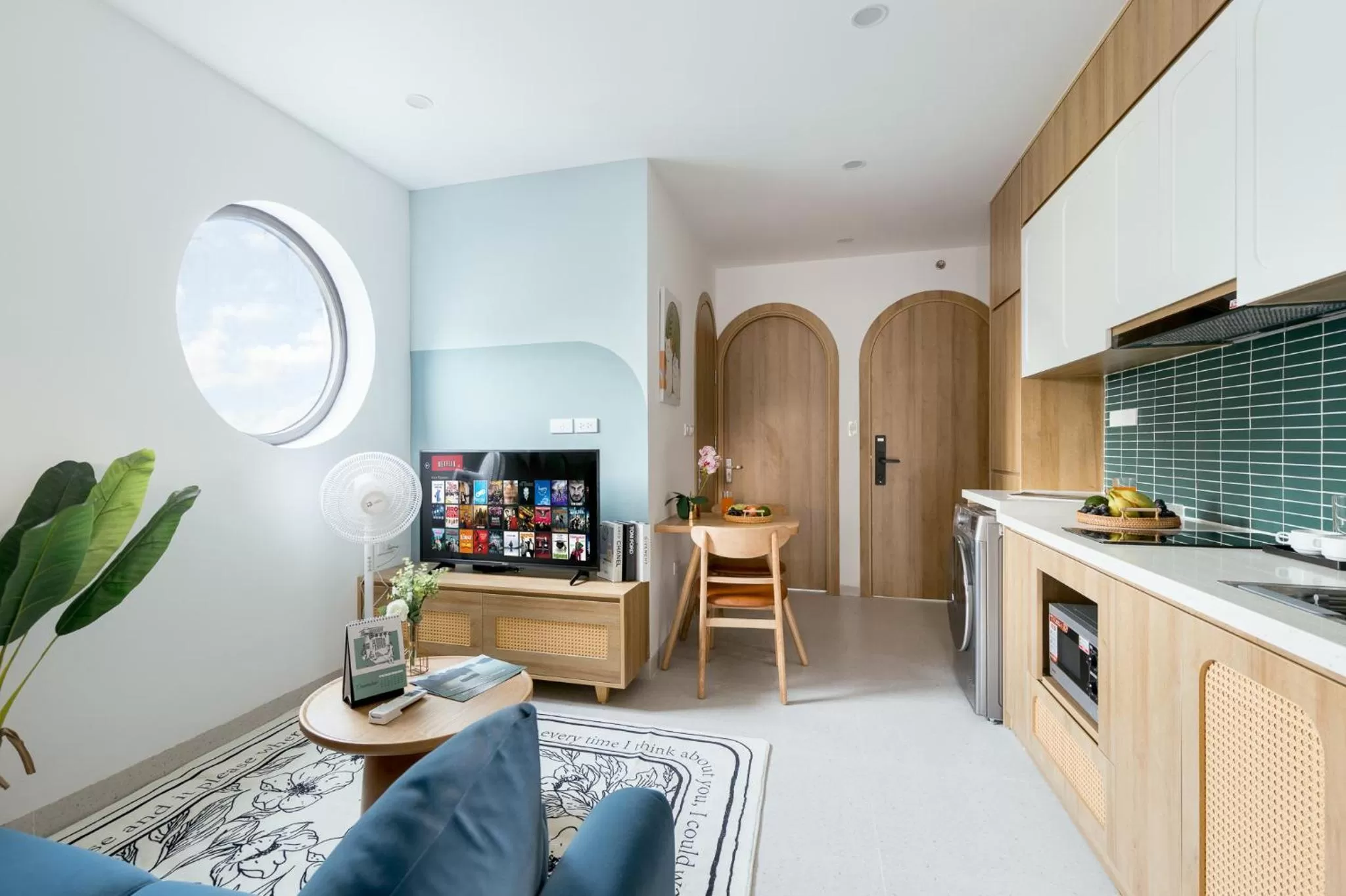 kitchen in Crescendo Boutique Studio