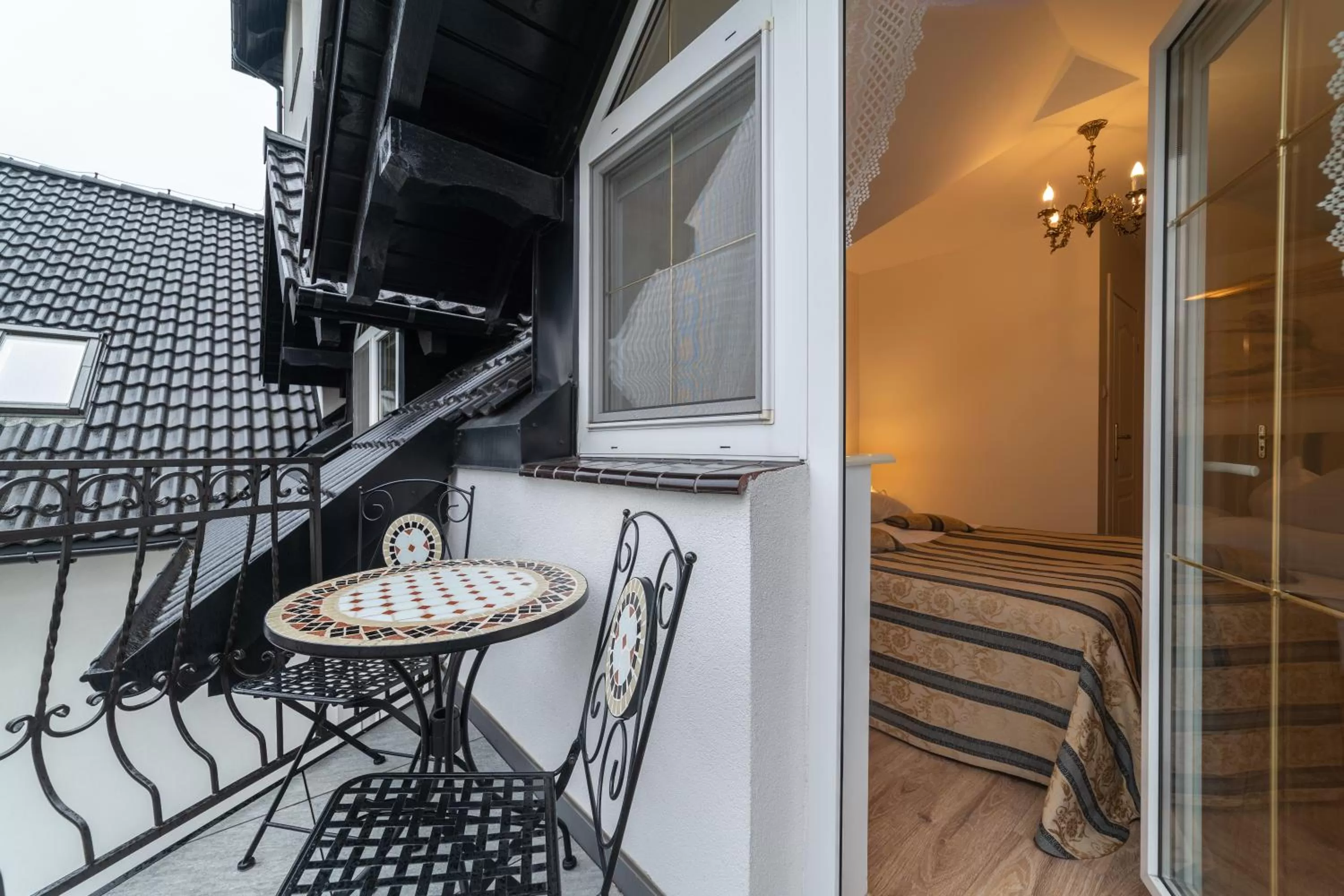 Balcony/Terrace in Pensjonat & Restauracja Admirał