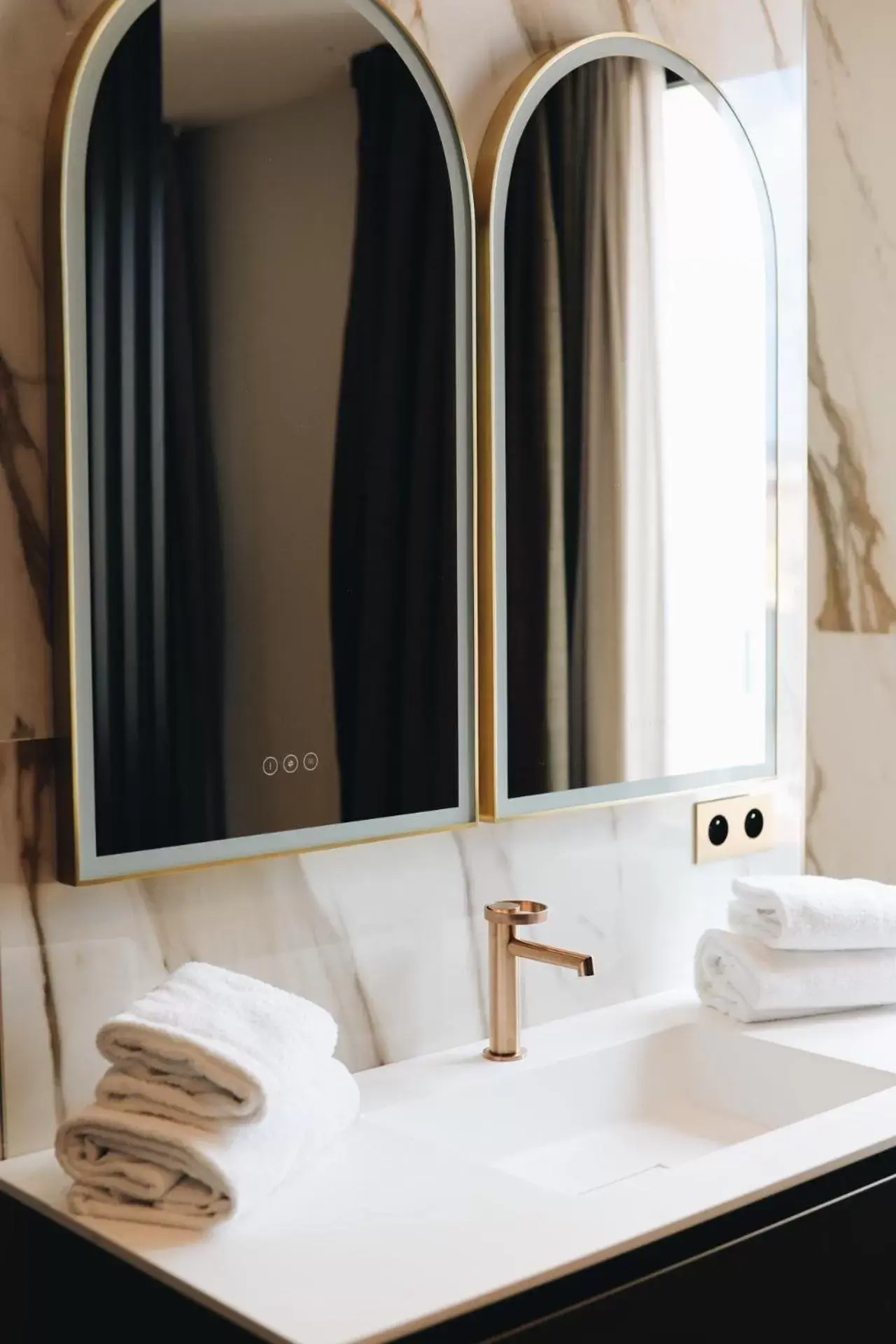 Bathroom in Hotel San Carlu Citadelle Ajaccio