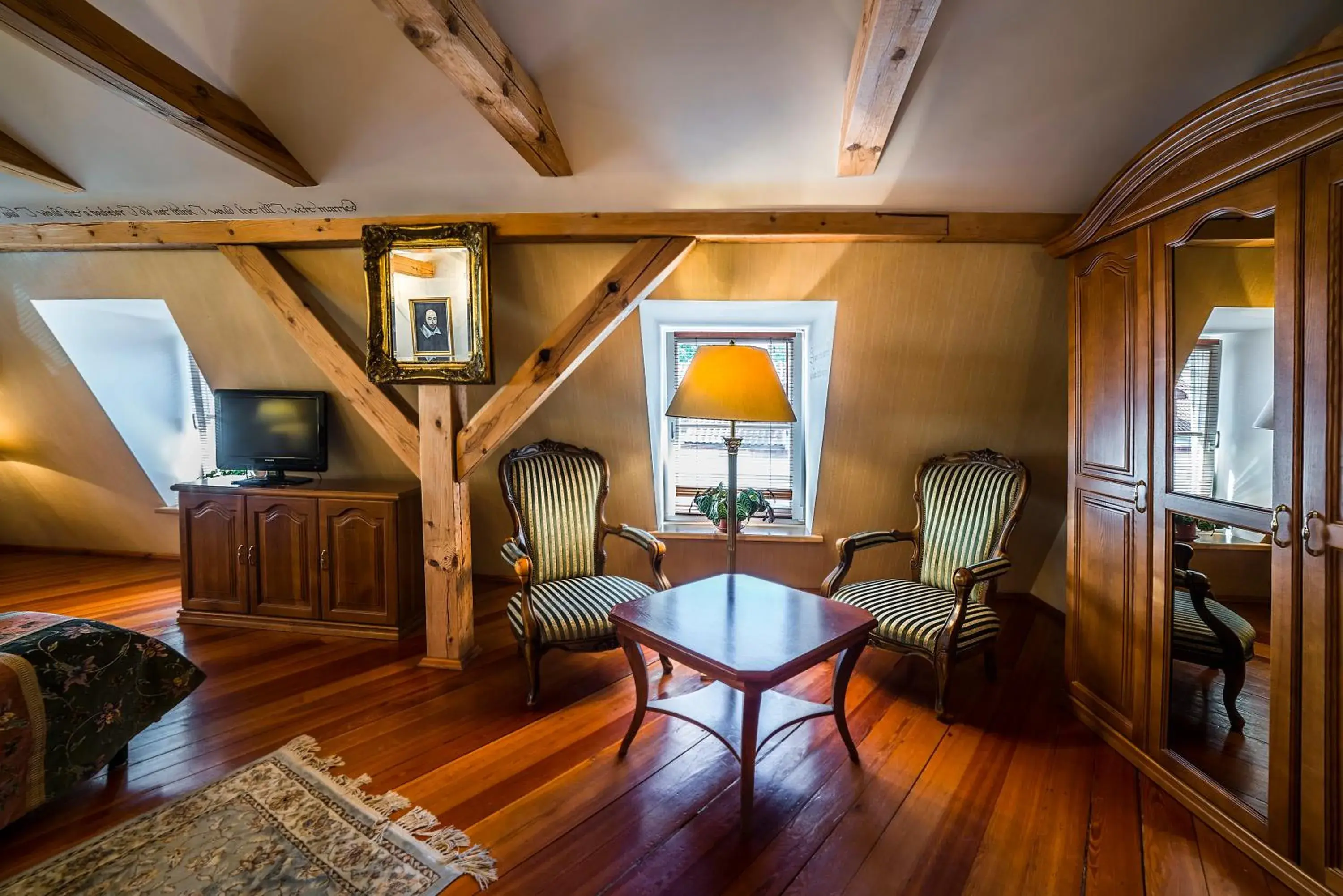 Seating Area in Shakespeare Boutique Hotel