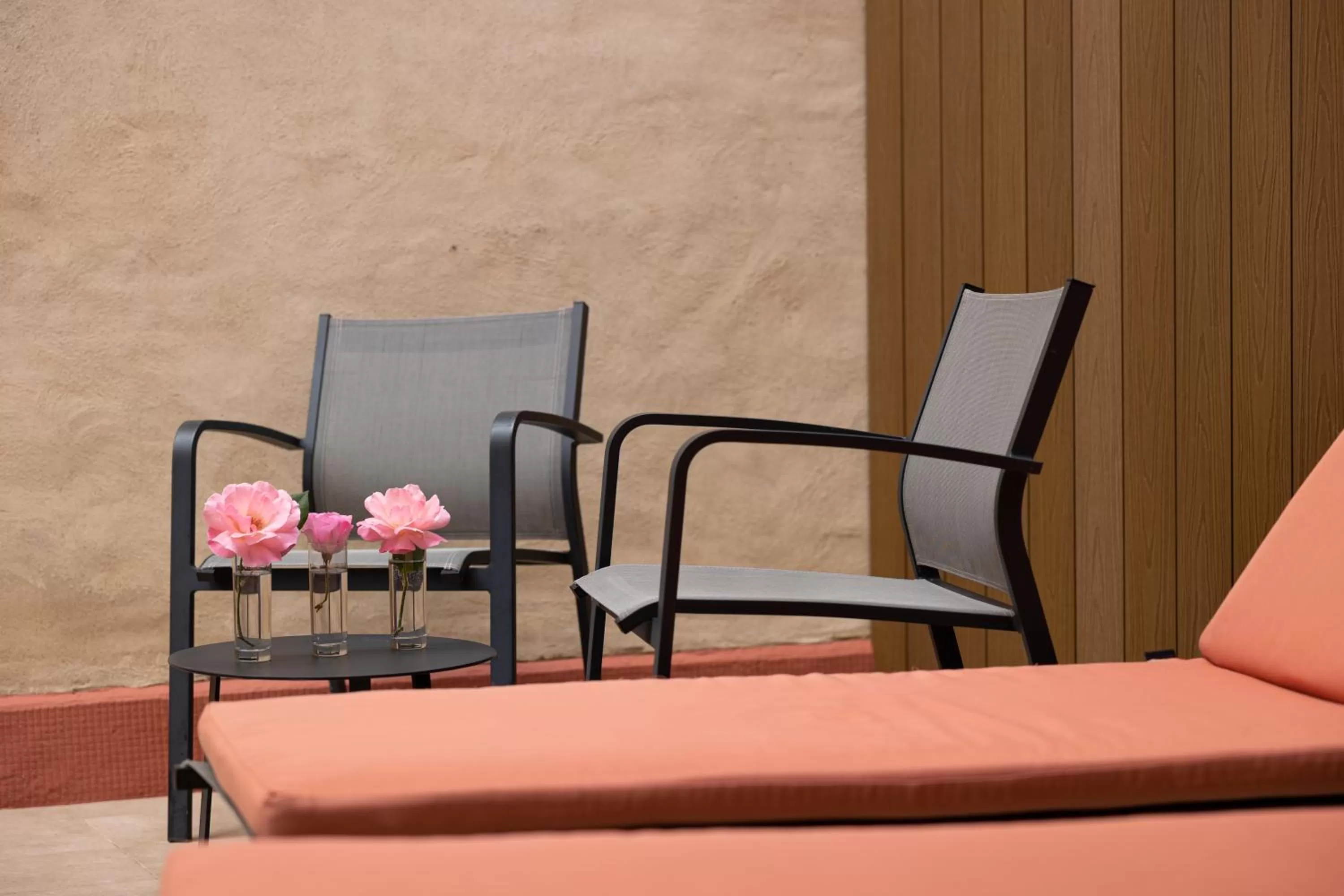 Balcony/Terrace in Hôtel & Espace Bien-être La Maison du Lierre