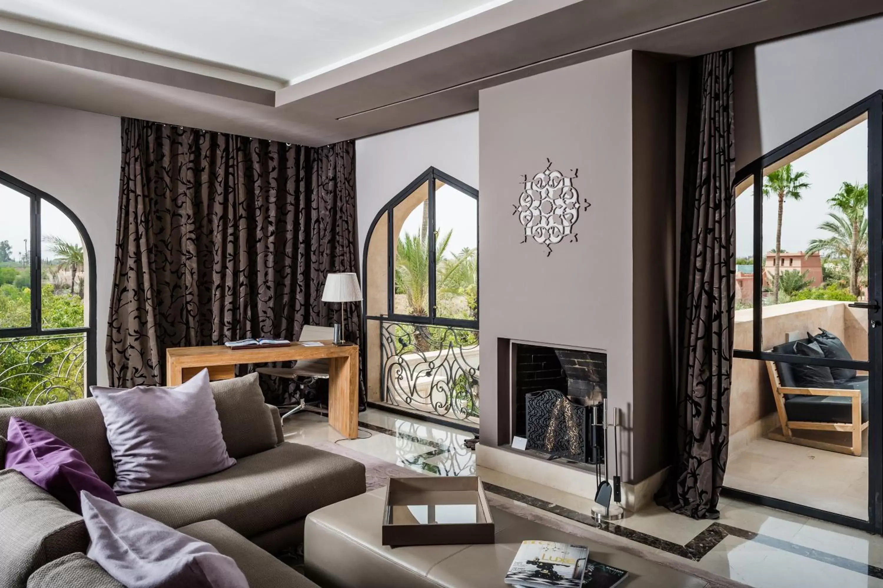 Living room, Seating Area in Palais Namaskar