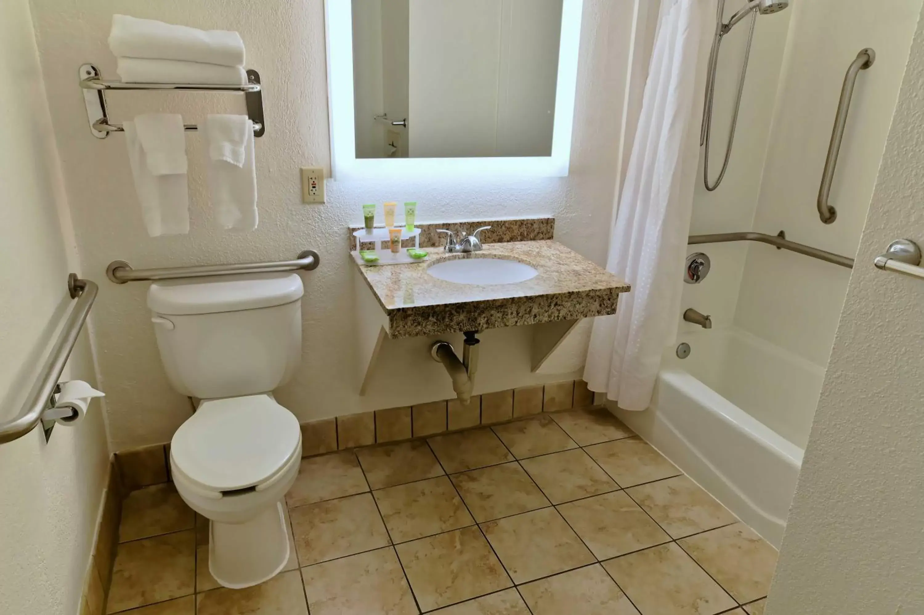 Bathroom in Wyndham Garden Summerville