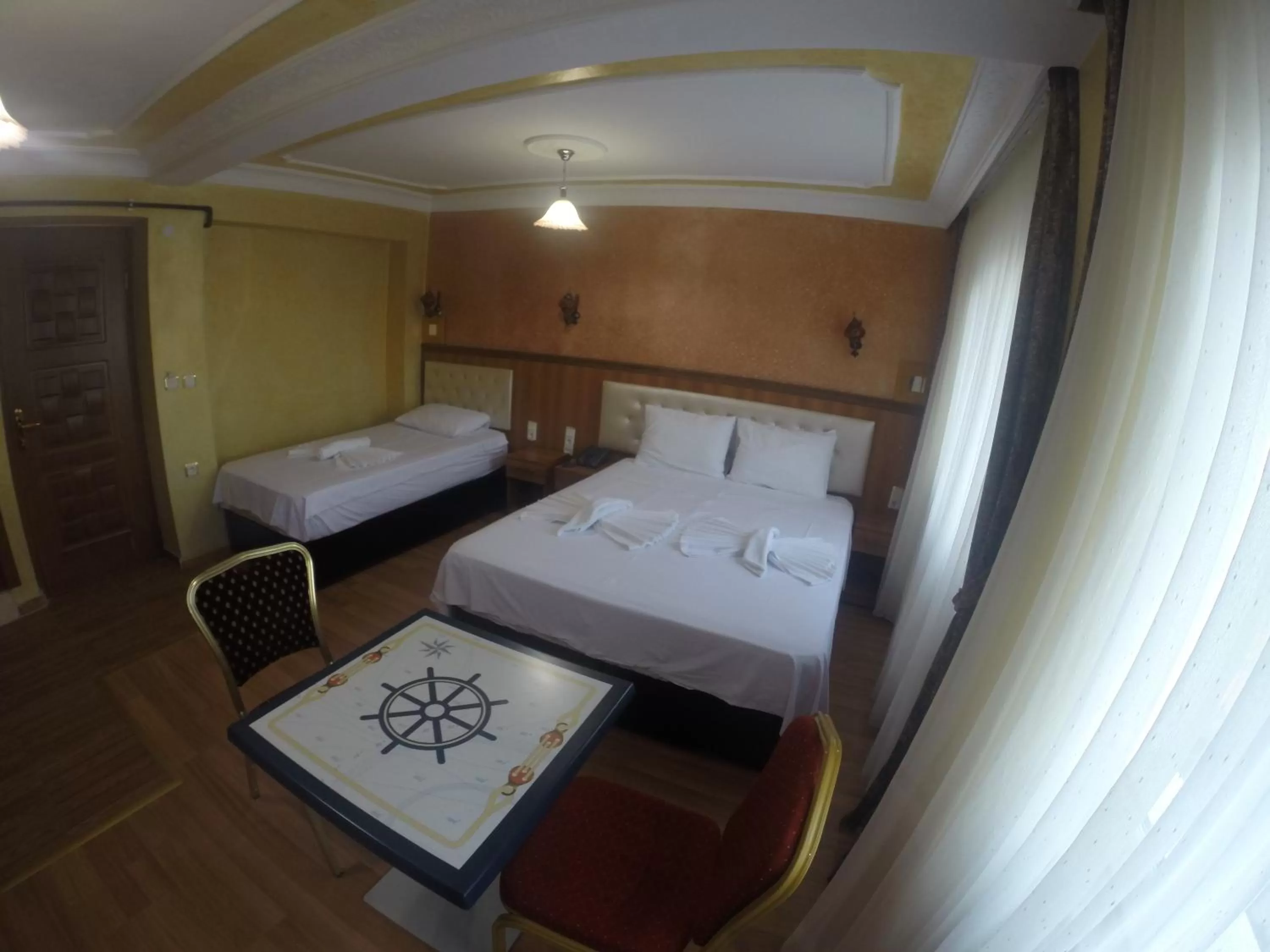 Living room, Bed in Arat Apartments