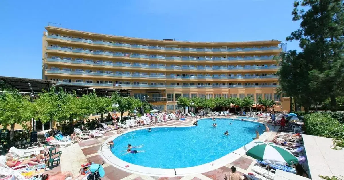 Property building, Pool View in Medplaya Hotel Calypso