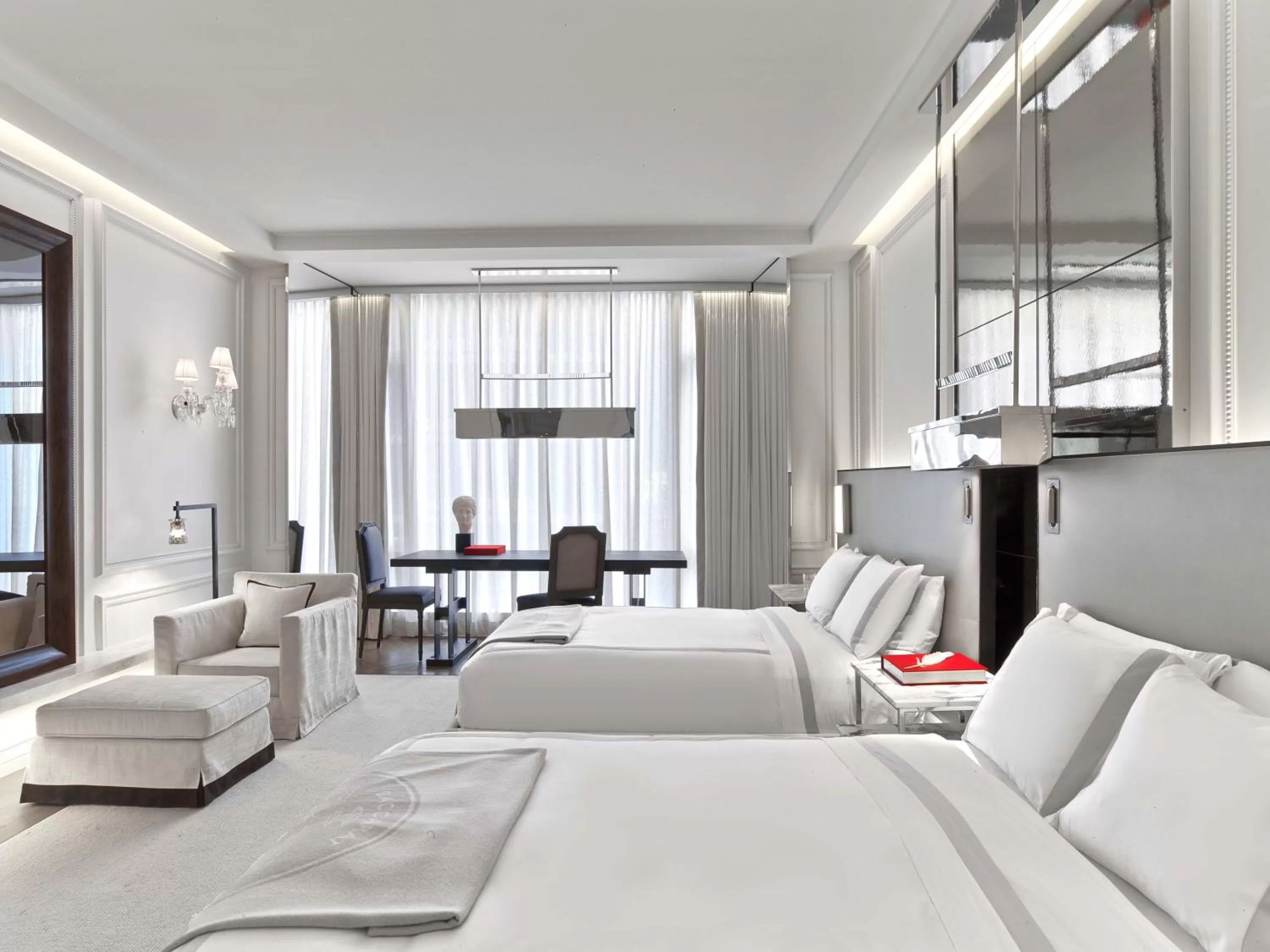 Photo of the whole room, Bed in Baccarat Hotel and Residences New York