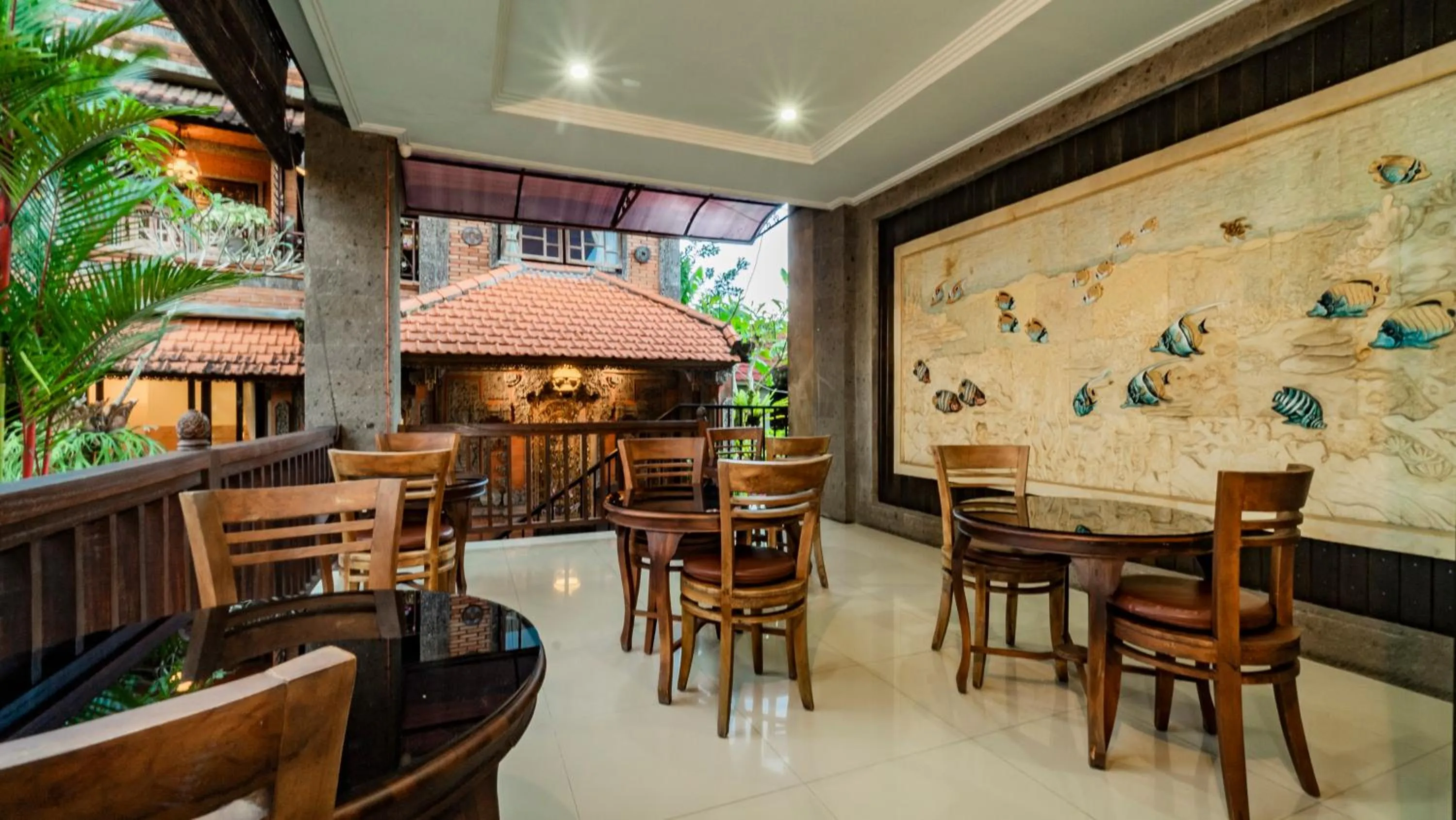 Restaurant/places to eat in Kun - Kun Guest House Ubud