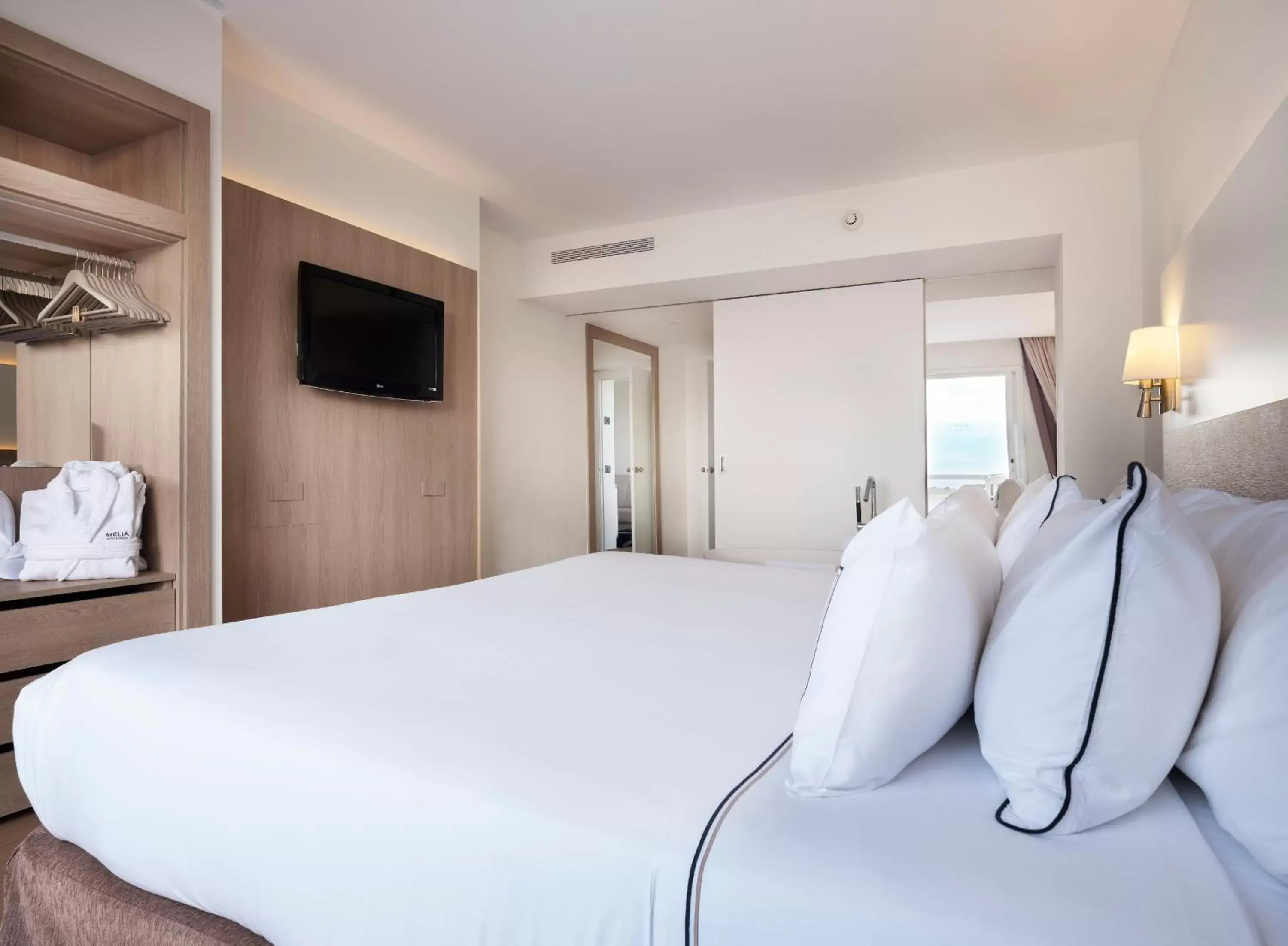 Bedroom, Bed in Melia Sitges