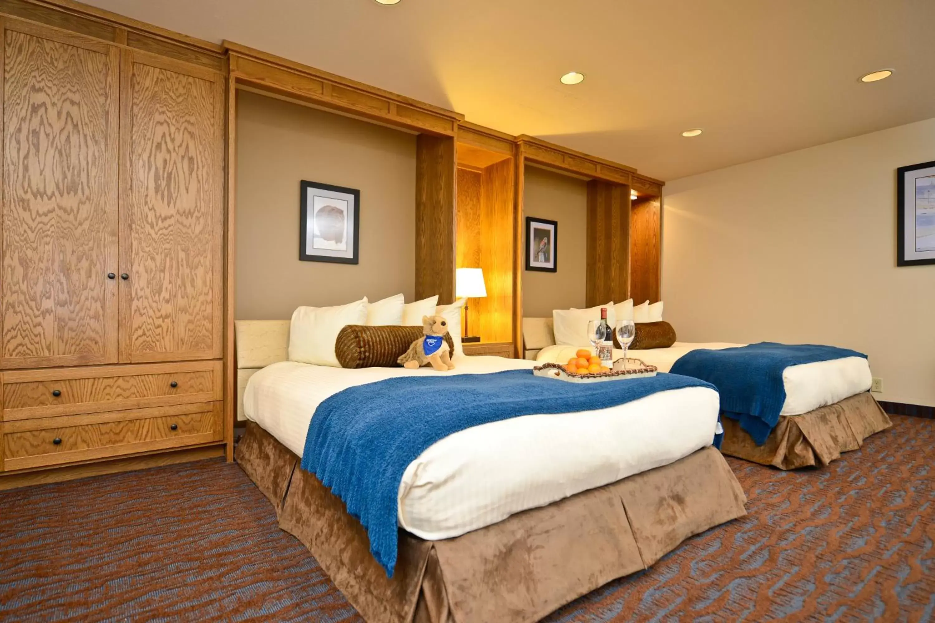 Bed in The Lexington at Jackson Hole