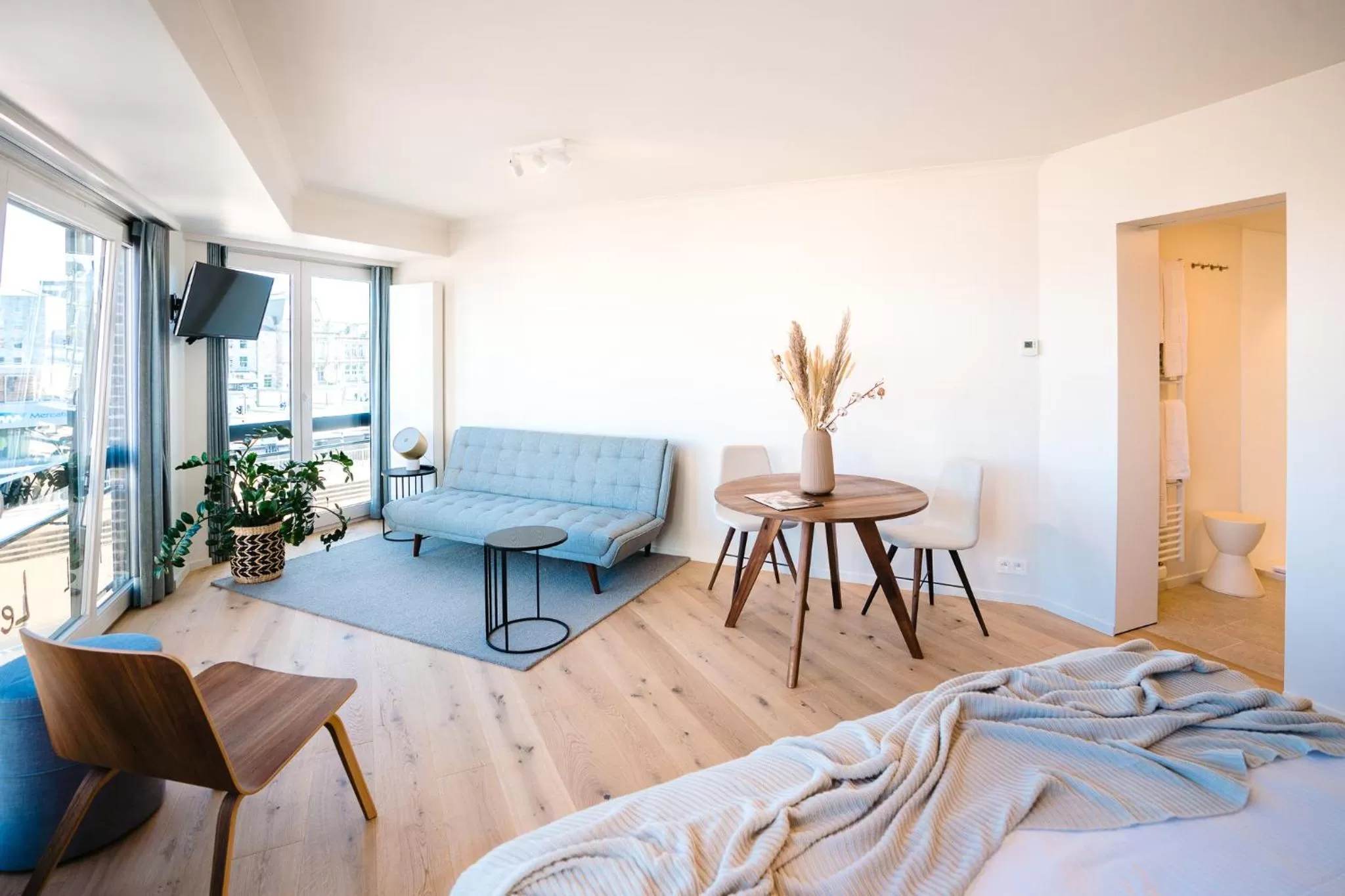 Living room in Hotel du Bassin