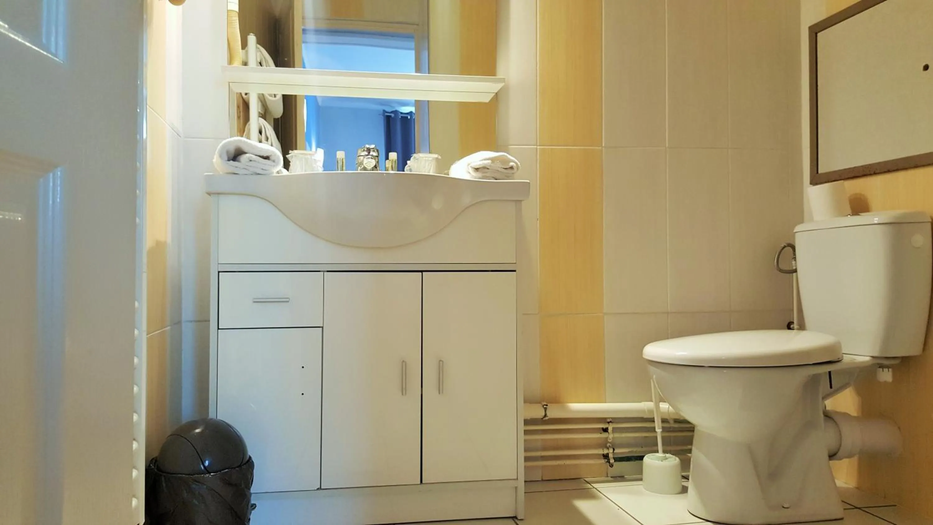 Shower in Modern'Hotel