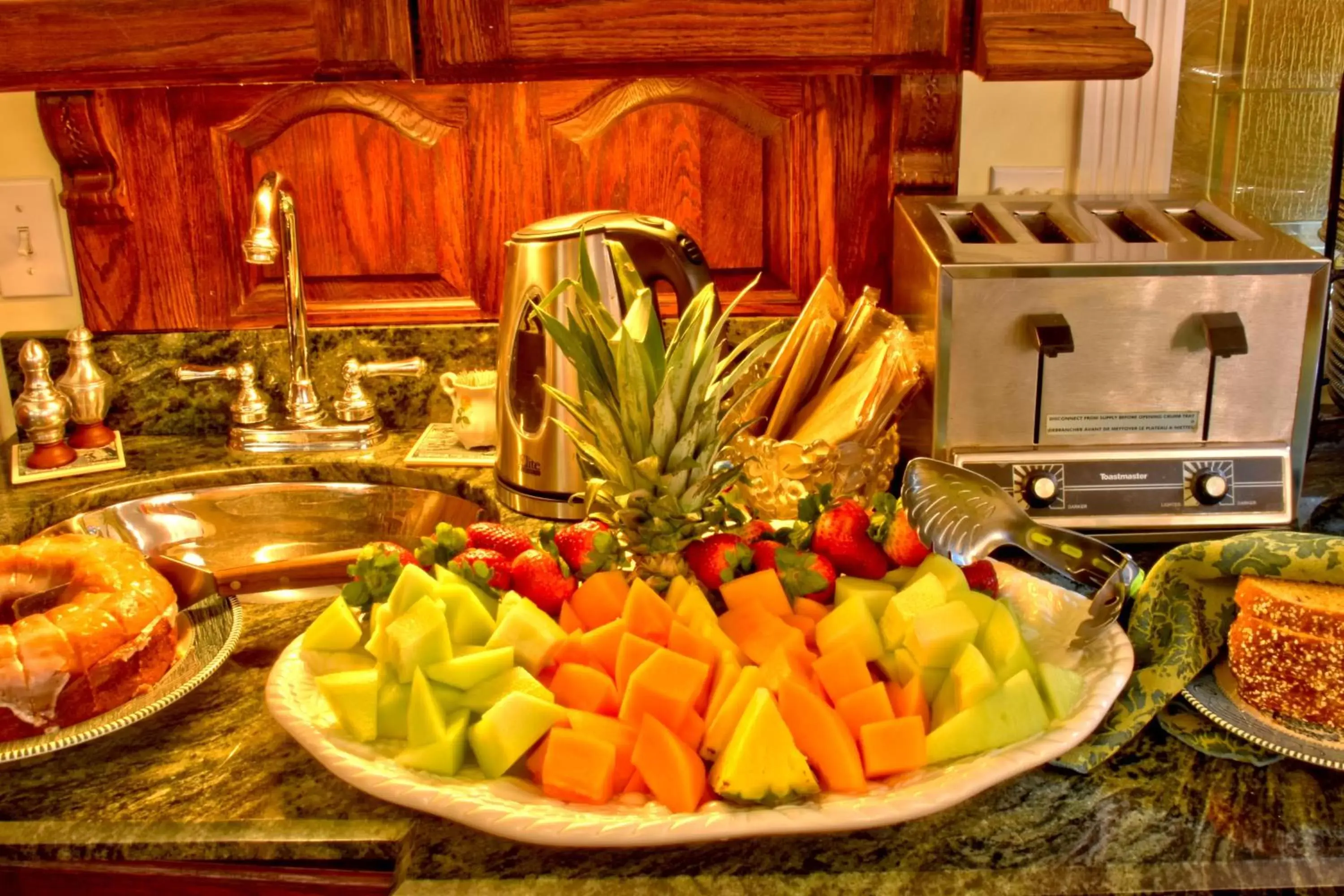 Food close-up, Kitchen/Kitchenette in Big Yellow Inn