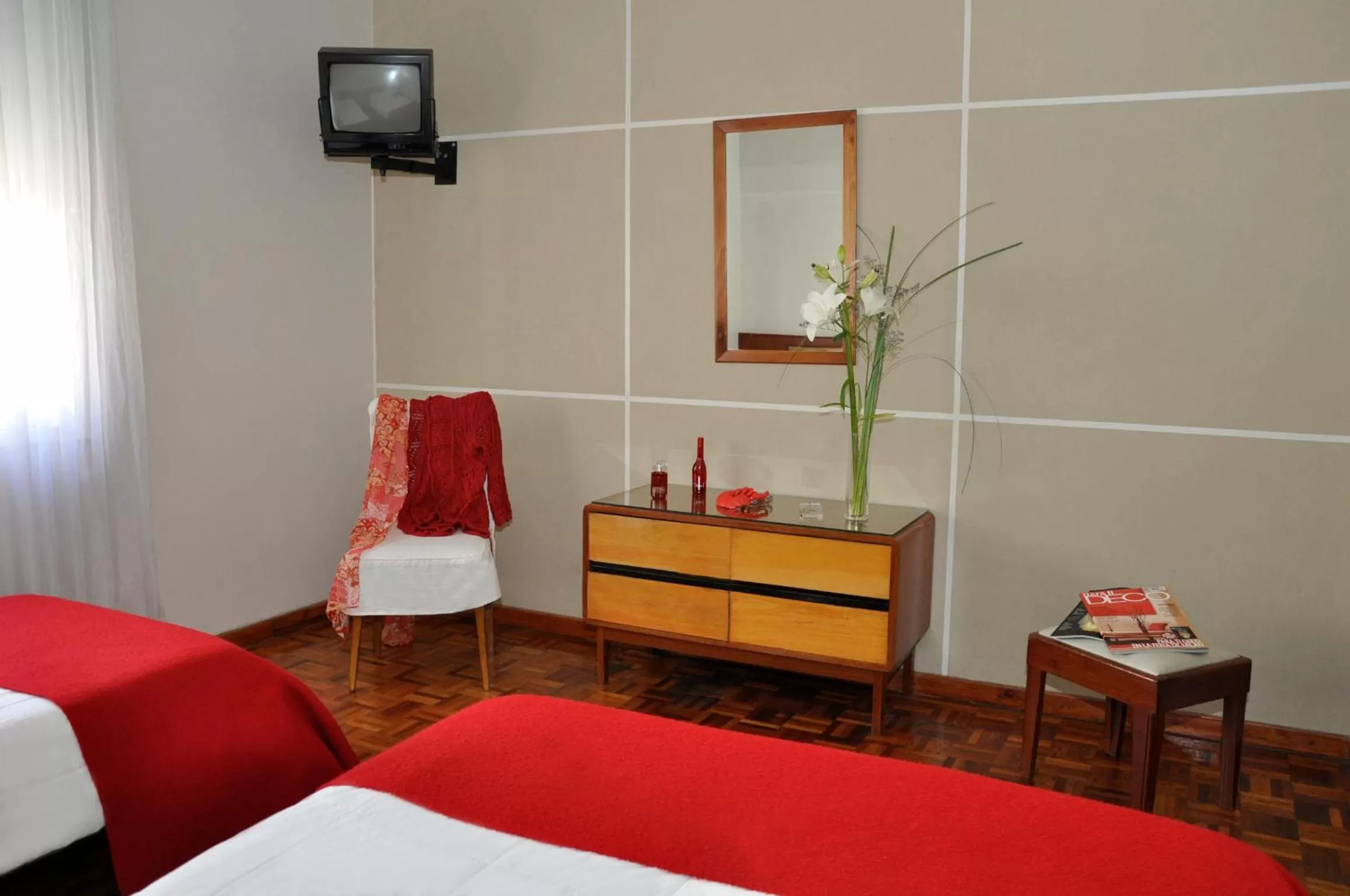 Decorative detail, Bed in Petit Recoleta Suites