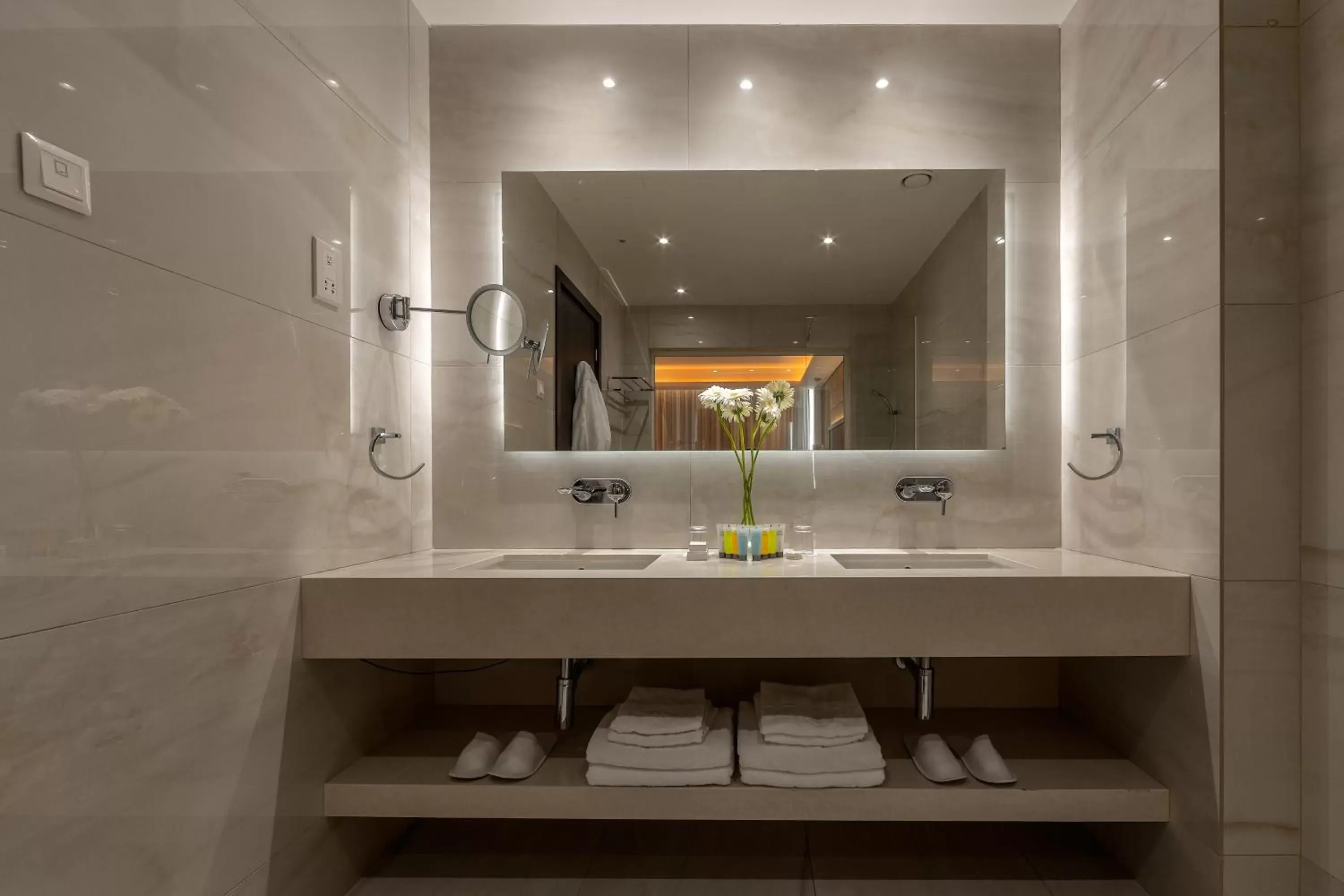 Bathroom in Chrysomare Beach Hotel & Resort