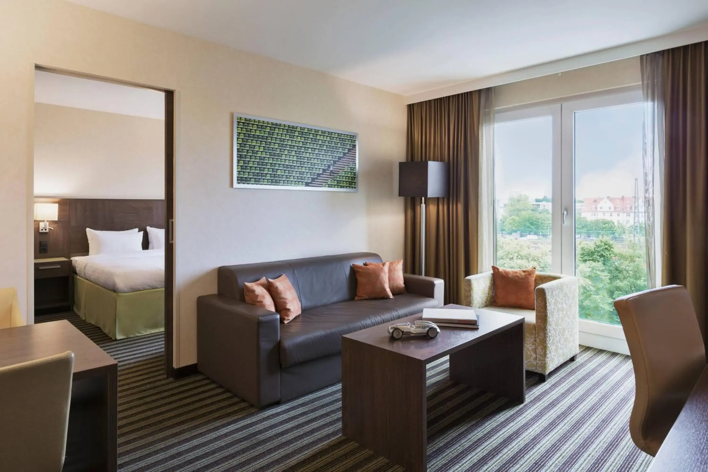 Living room, Seating Area in Courtyard by Marriott Munich City East