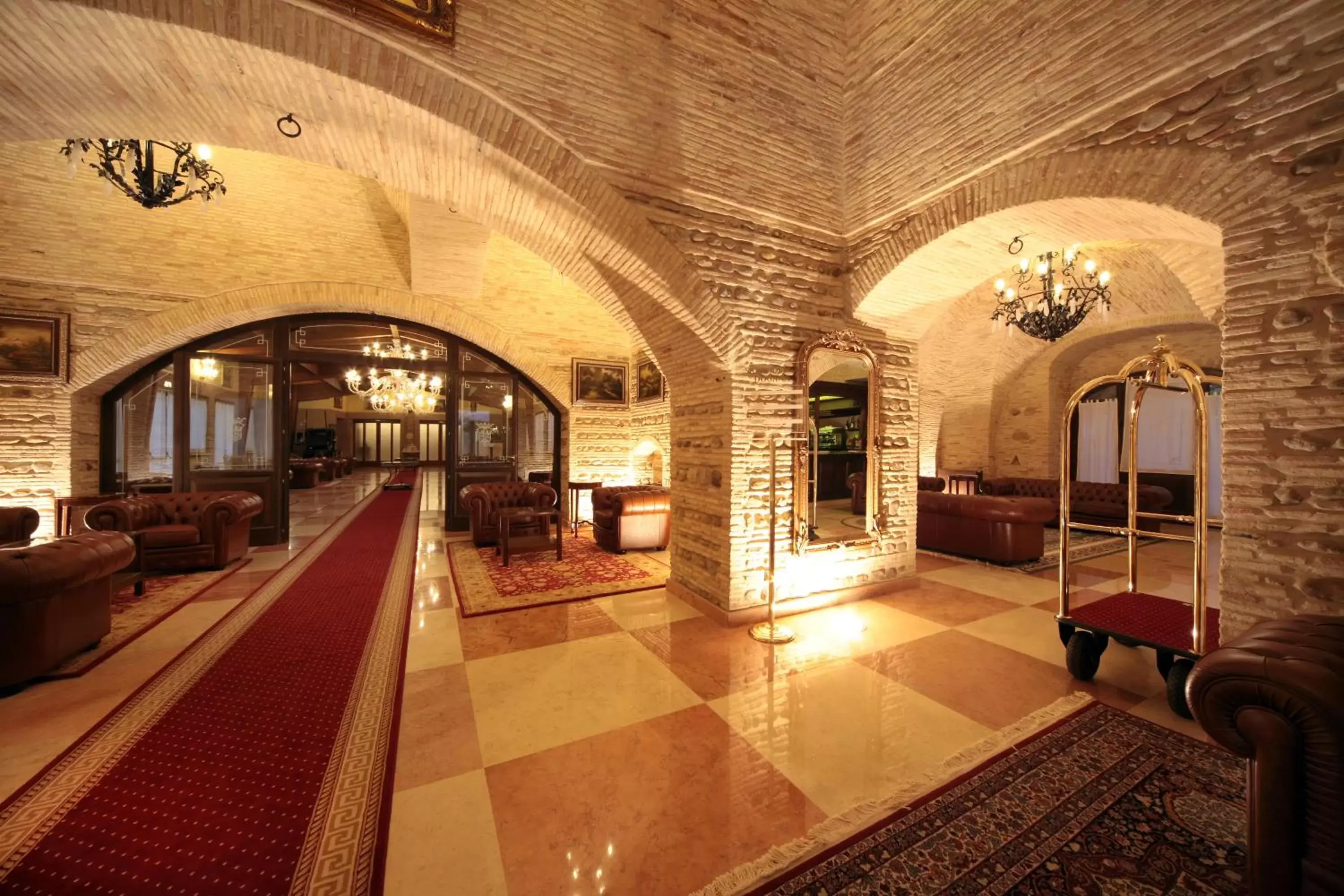 Lobby or reception in Grand Hotel Vigna Nocelli