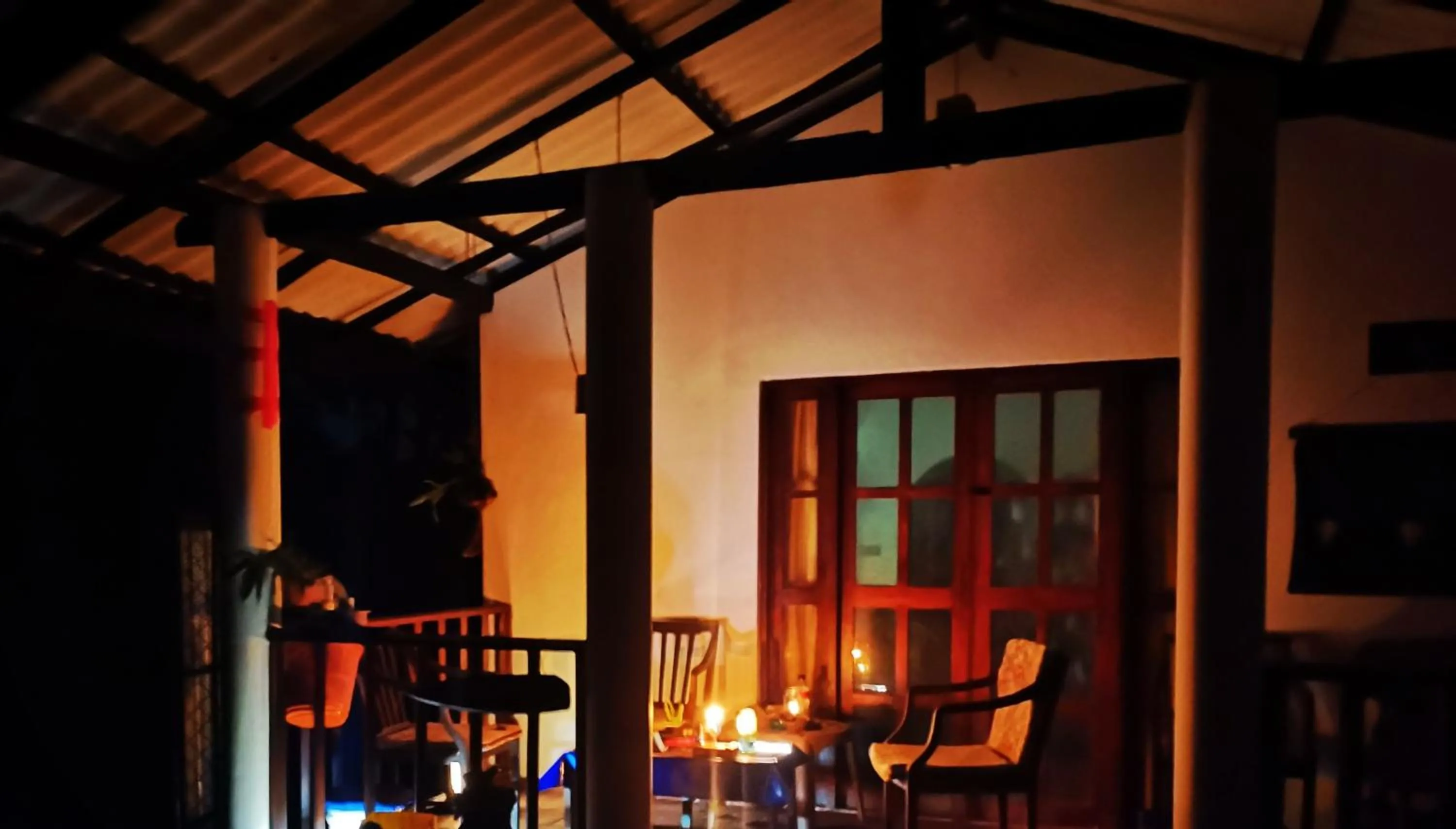 Seating area in Helios Beach Resort