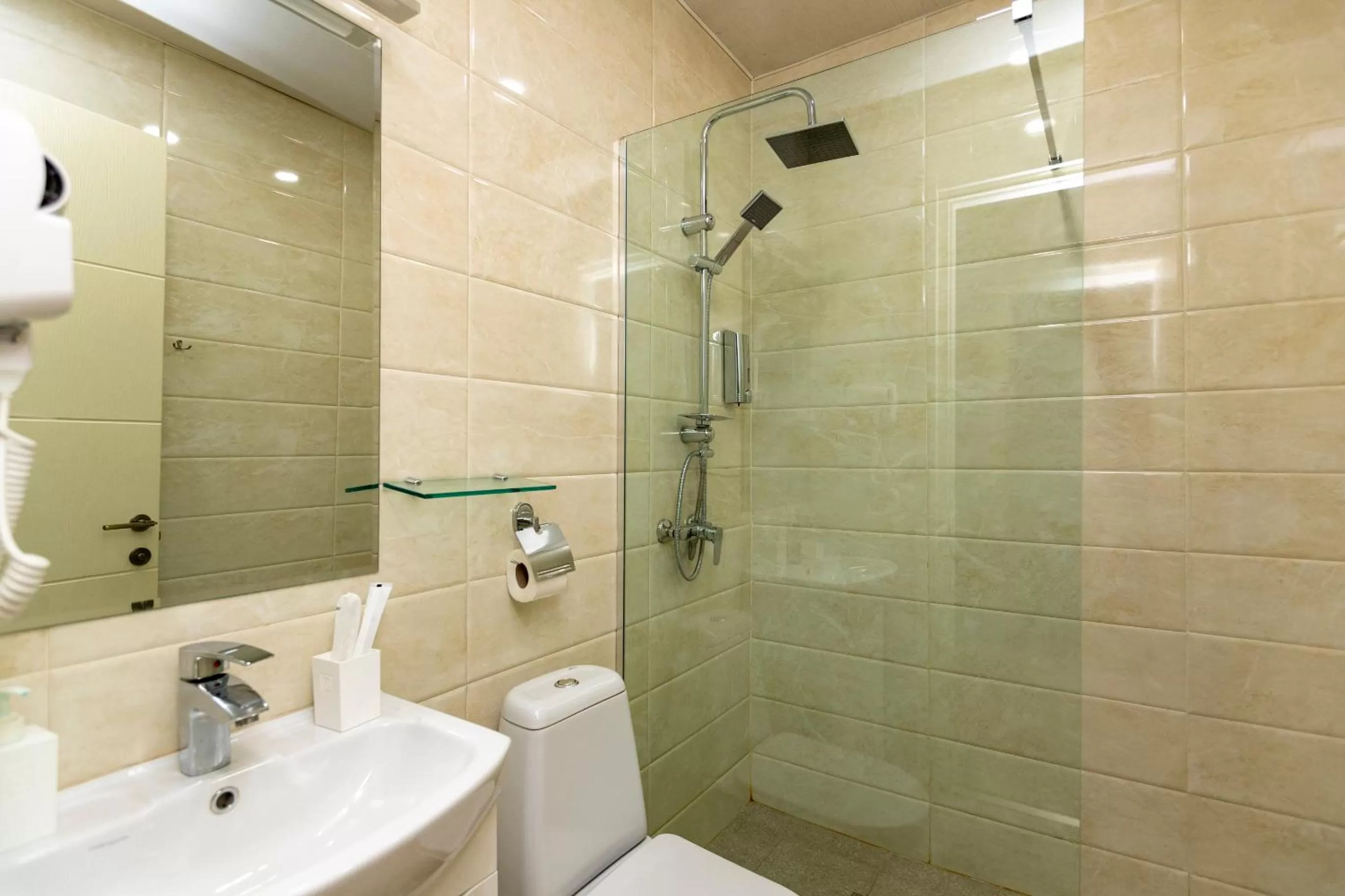 Shower, Bathroom in Hotello