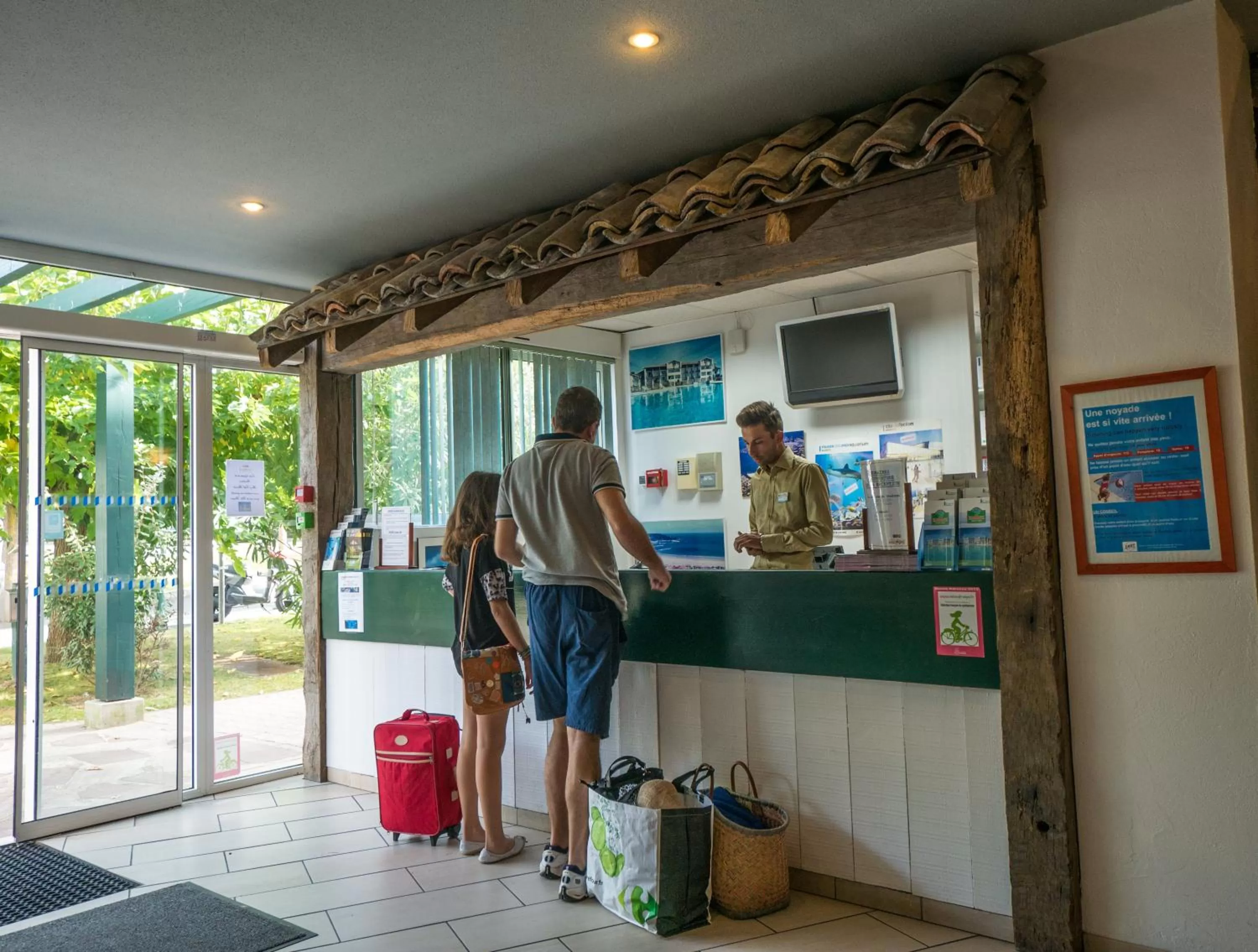 Lobby or reception in Résidence Mer & Golf Ilbarritz